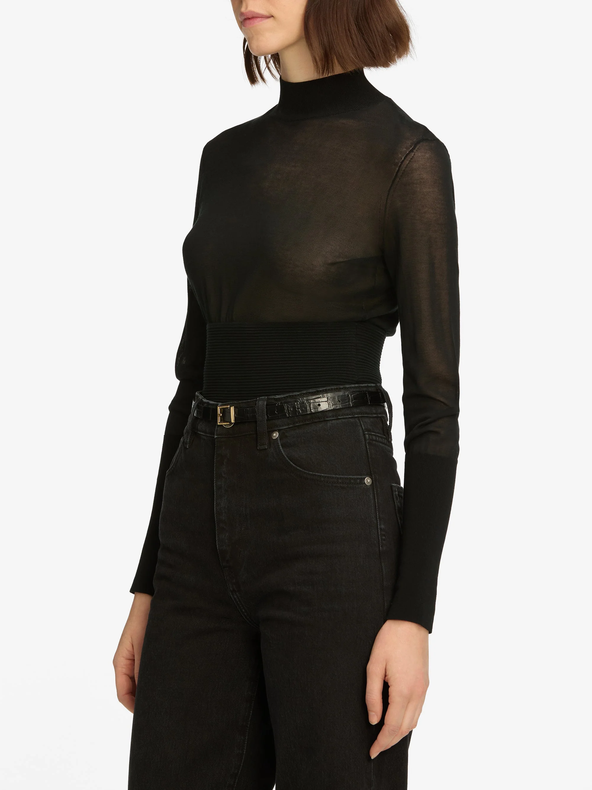FRAME - The Sleek Sweater - Image 4