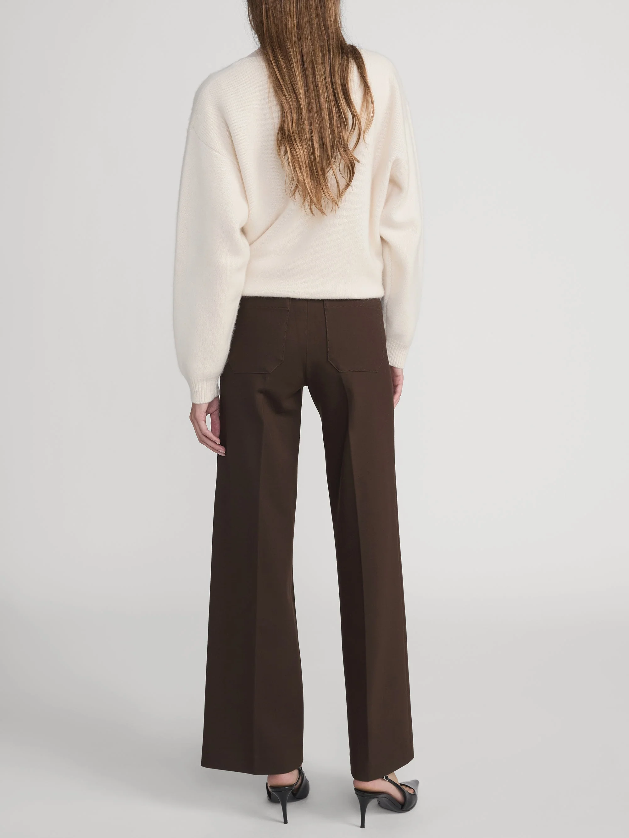 FRAME - The Slim Palazzo Trouser - Image 6