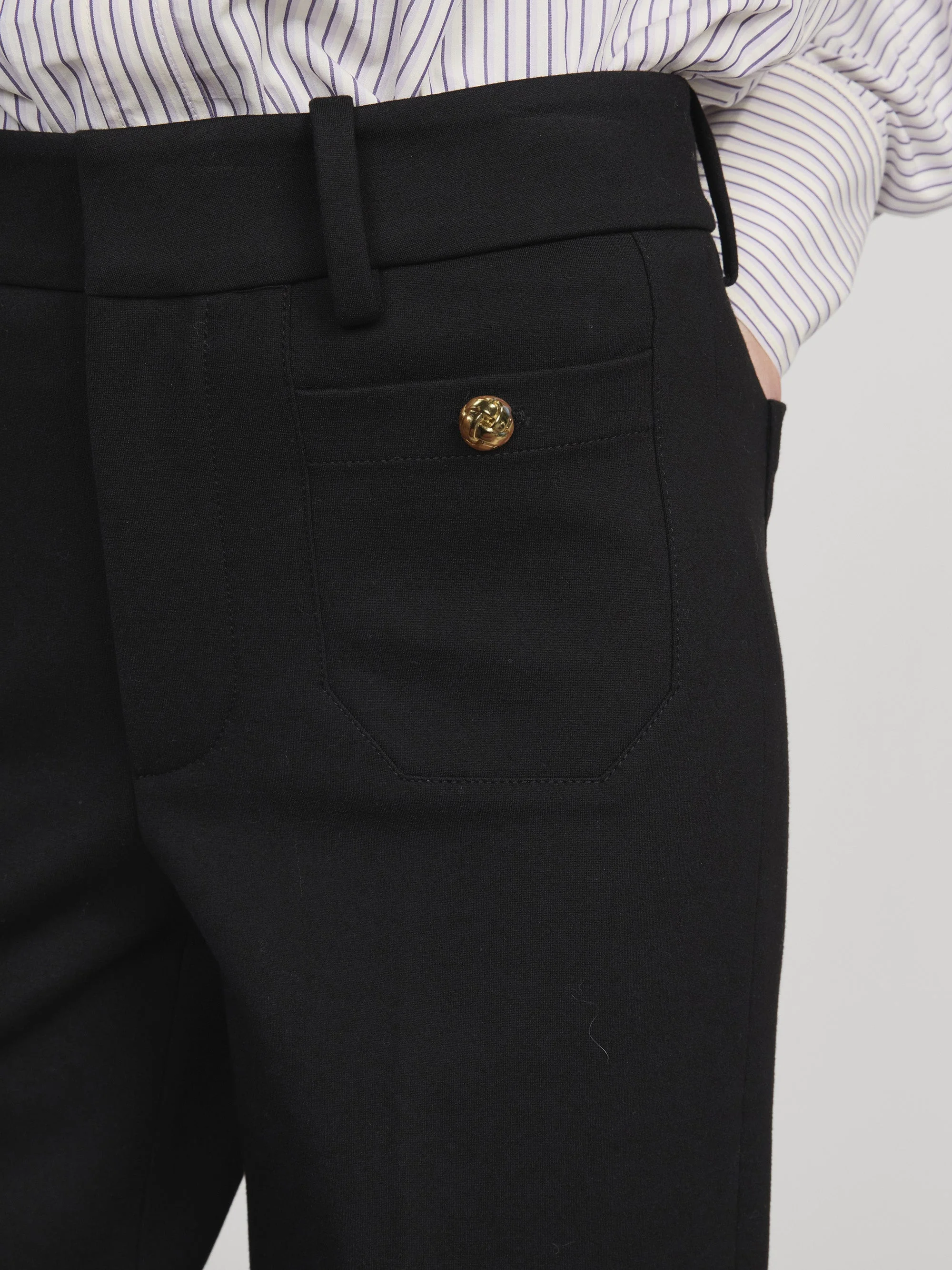 FRAME - The Slim Palazzo Trouser - Image 4