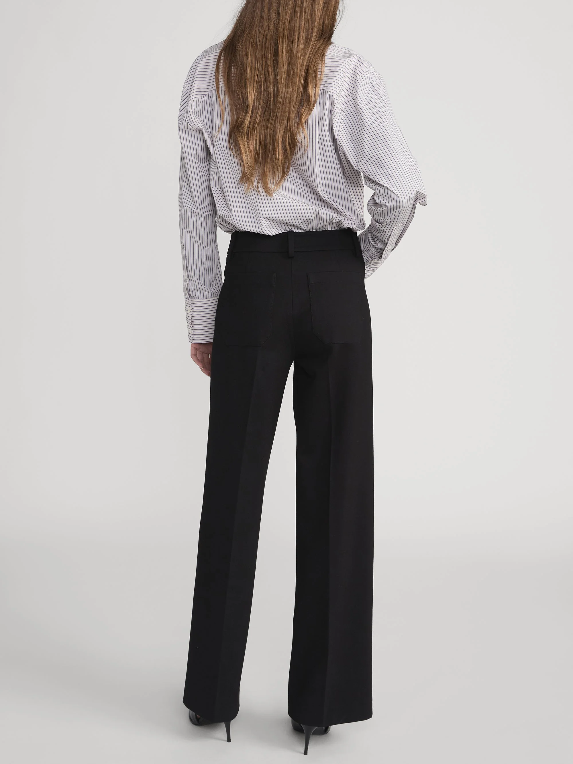 FRAME - The Slim Palazzo Trouser - Image 6