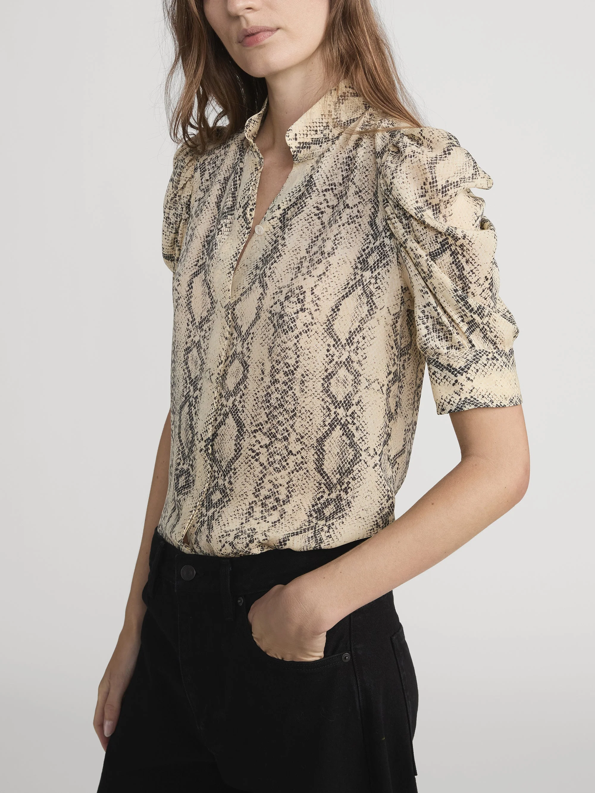 FRAME - The Gillian Top - Image 5
