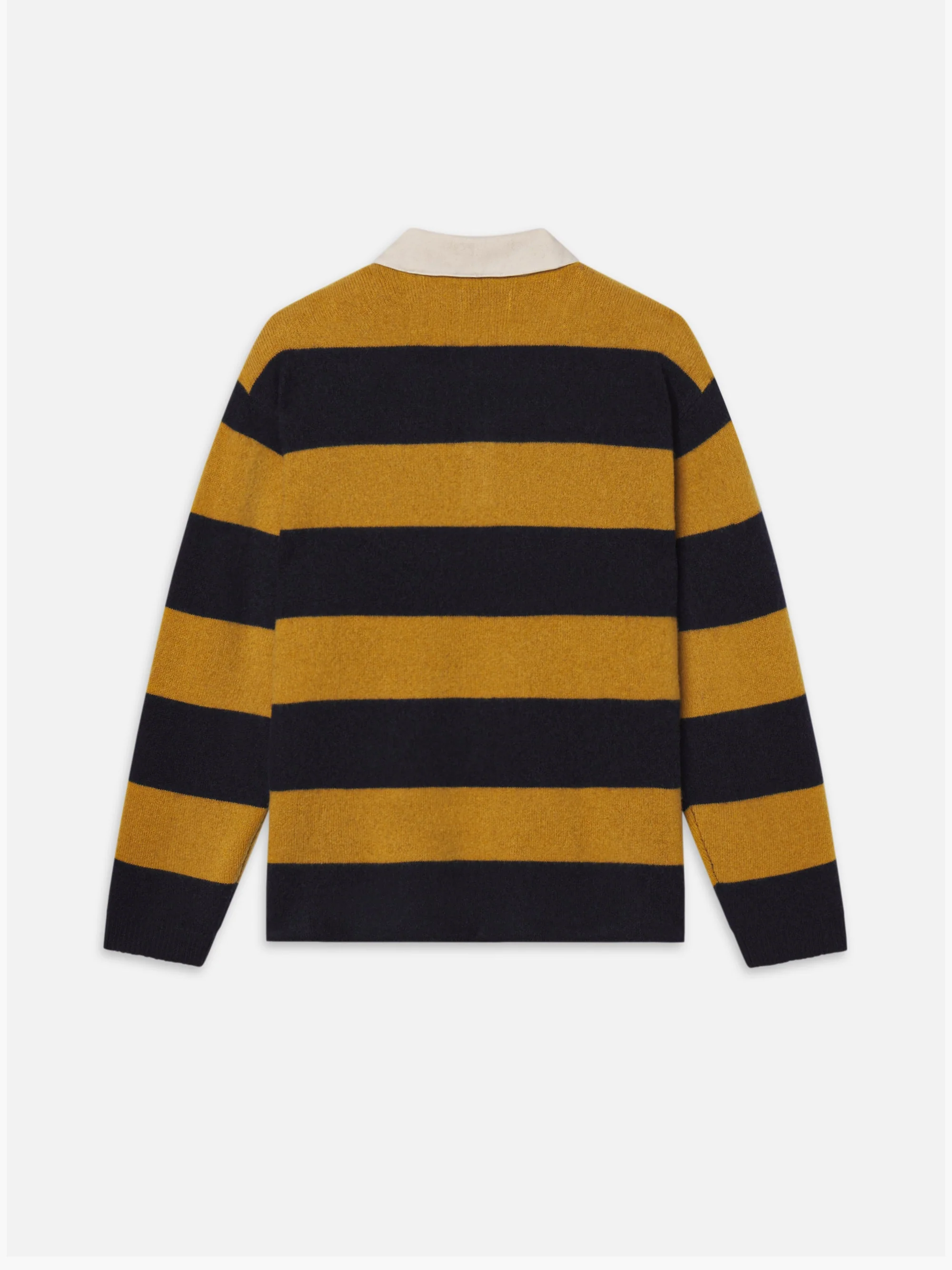 FRAME - The Society Archive Rugby Polo Sweater - Image 3