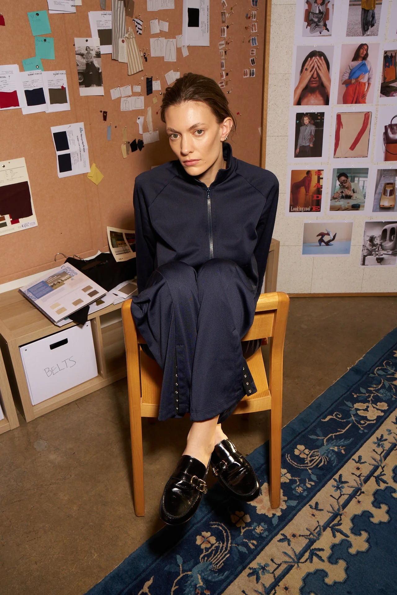 Jamie Haller - The Track Jacket in Deep Navy - Image 10