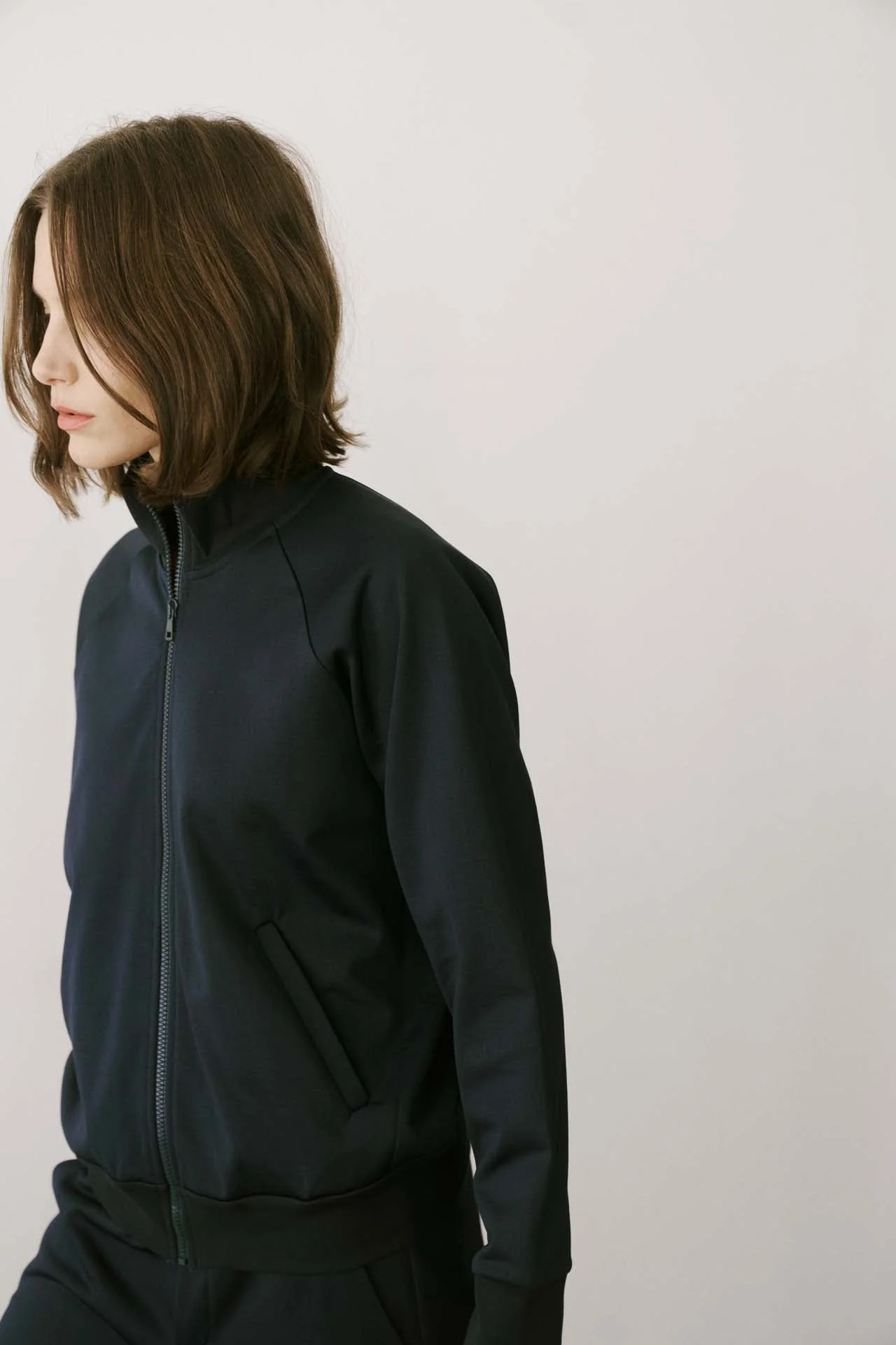 Jamie Haller - The Track Jacket in Deep Navy - Image 3