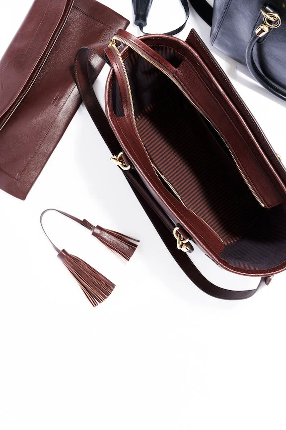 Jamie Haller - The Ring Tote in Oxblood - Image 29