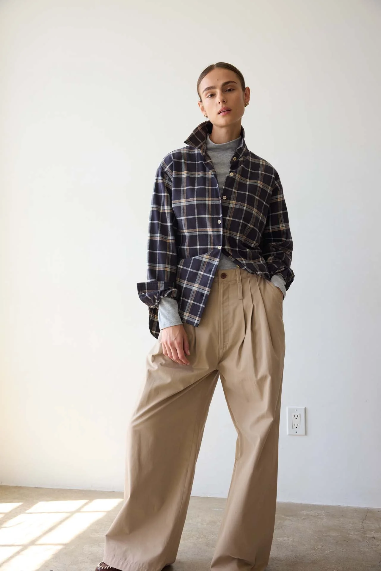 Jamie Haller - The Triple Pleat Pant in Tan - Image 9
