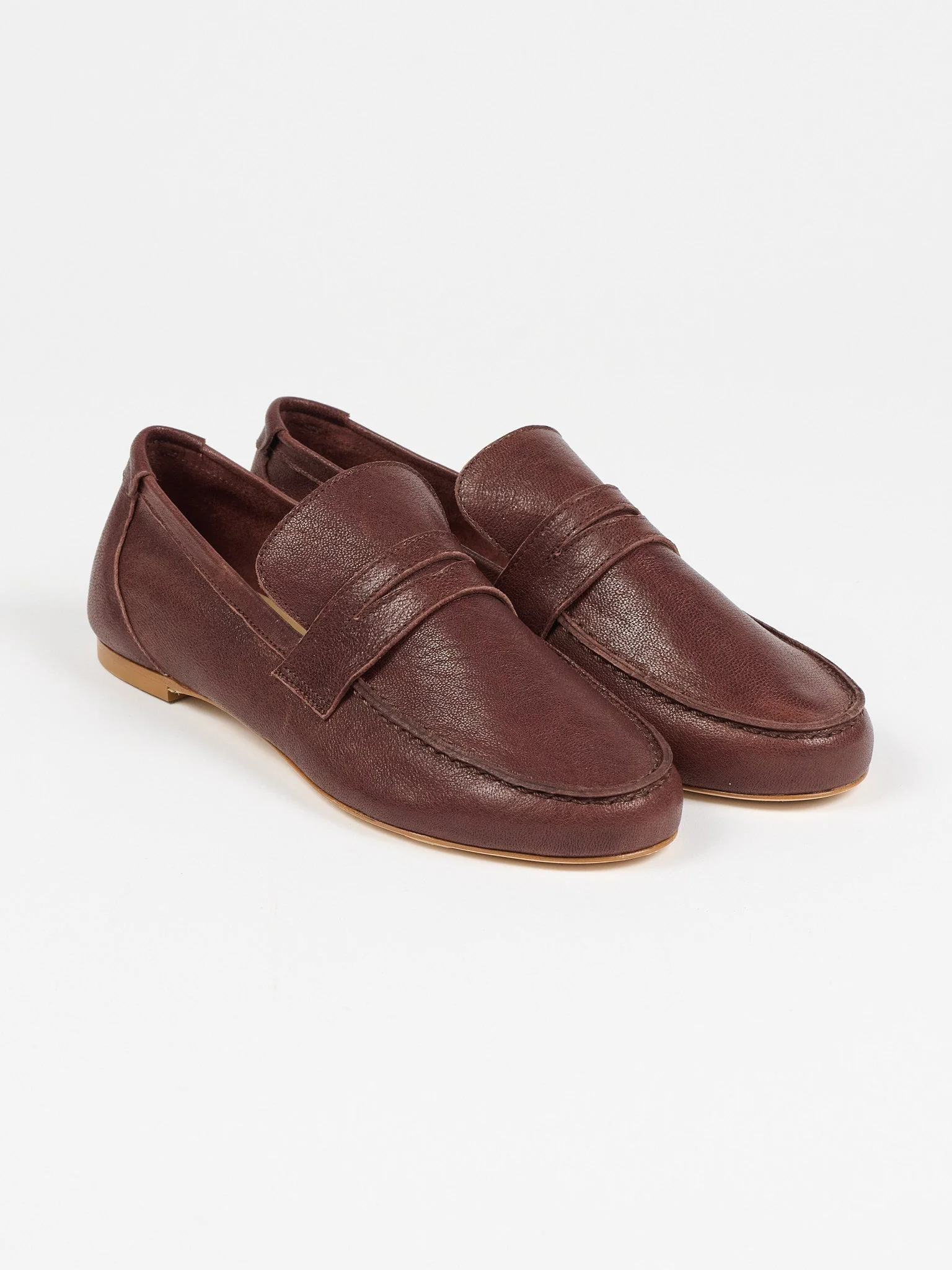 Jamie Haller - The Unlined Penny Loafer in Bordeaux - Image 5