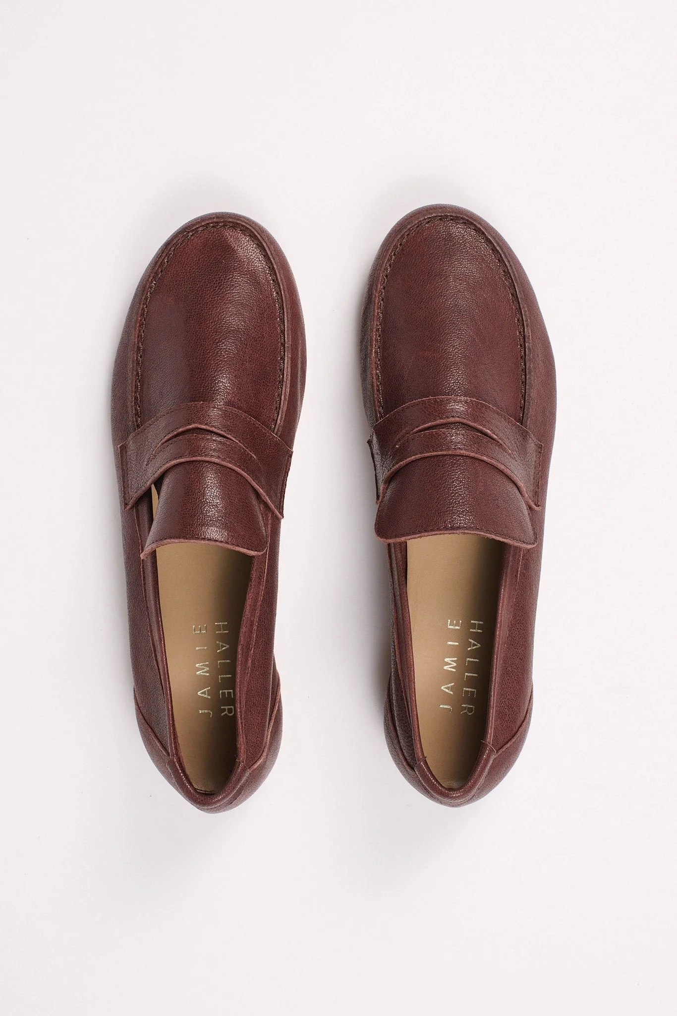 Jamie Haller - The Unlined Penny Loafer in Bordeaux - Image 7