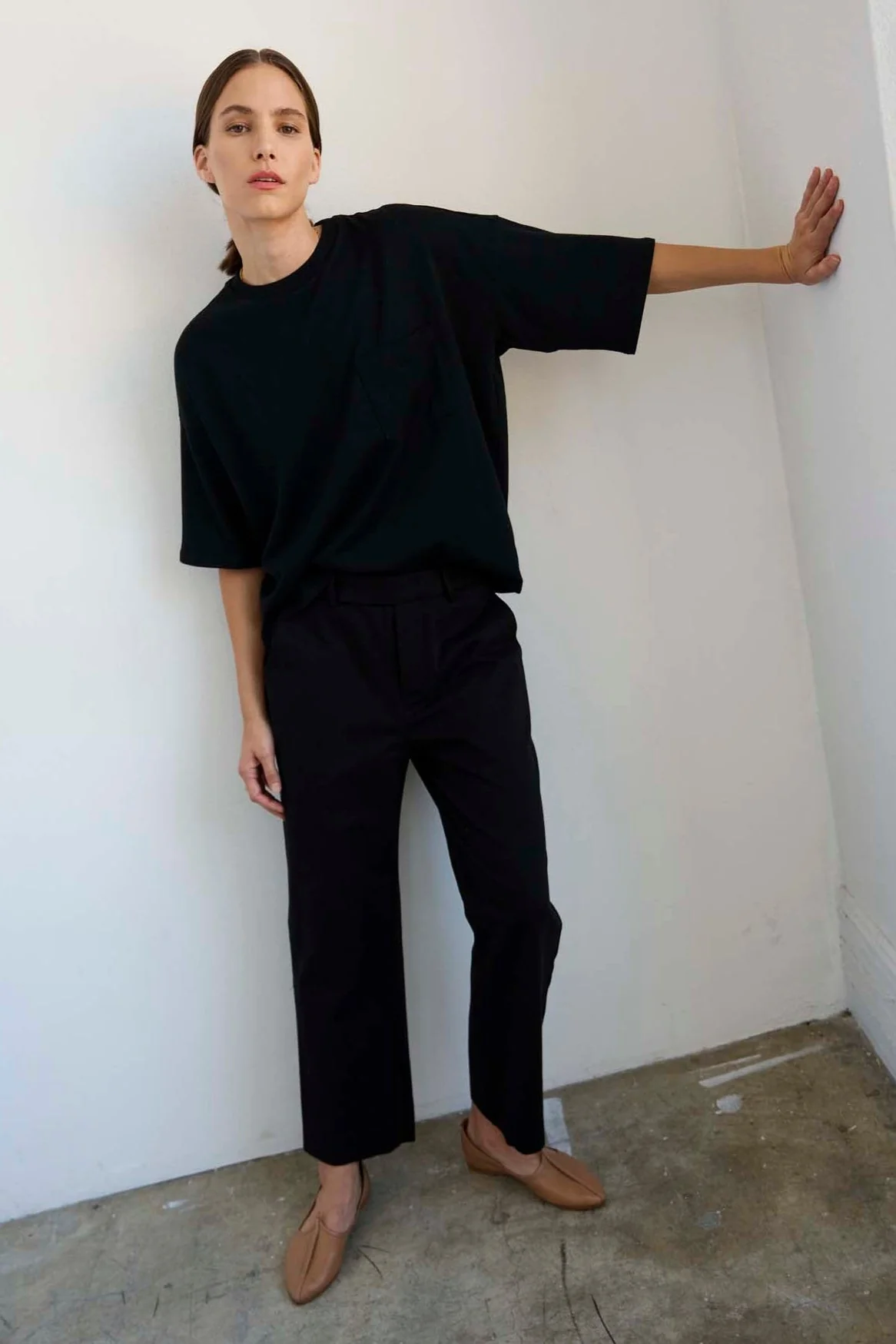 Jamie Haller - The Waist Tape Trouser in Black - Image 13