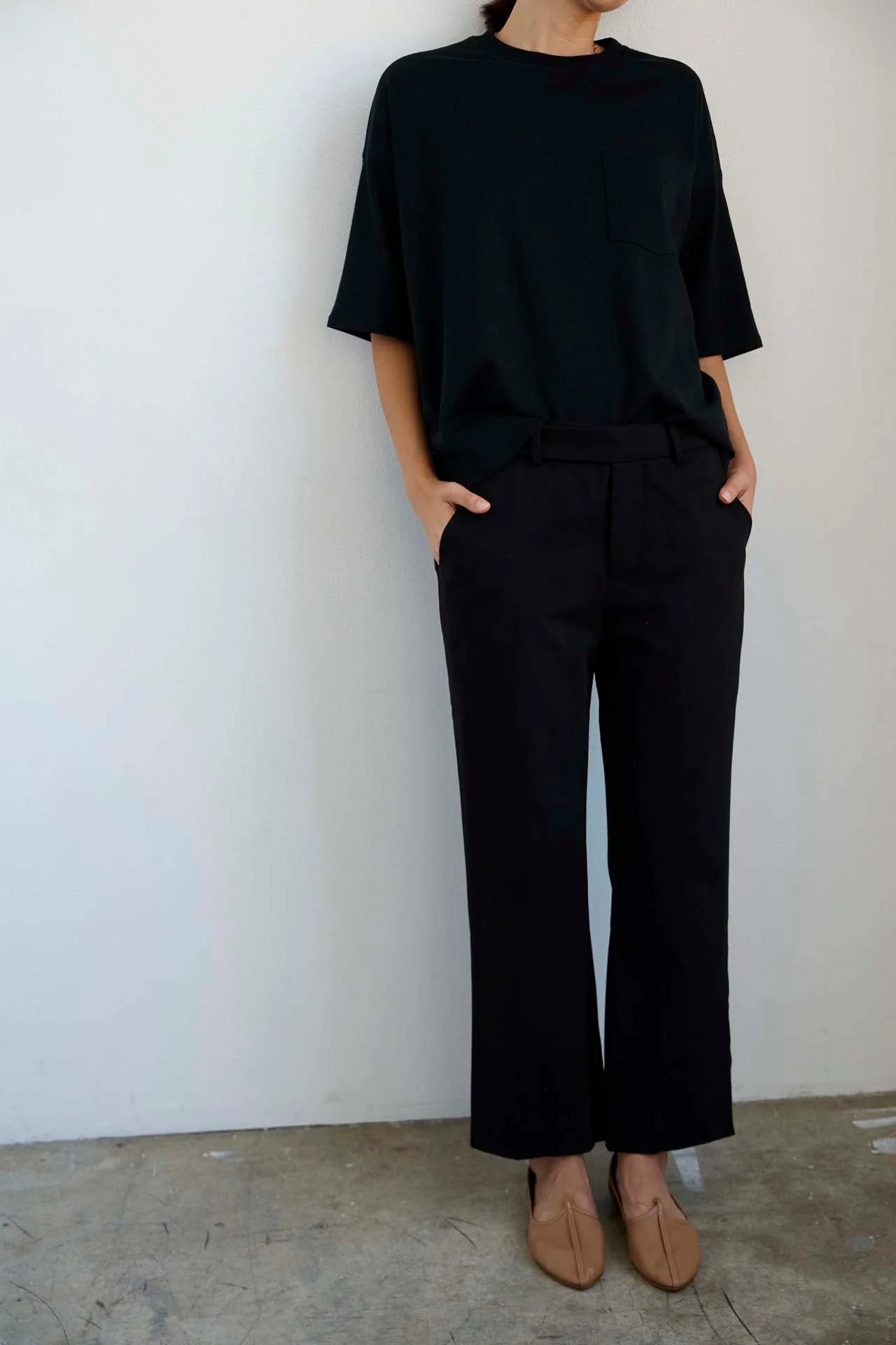 Jamie Haller - The Waist Tape Trouser in Black - Image 2