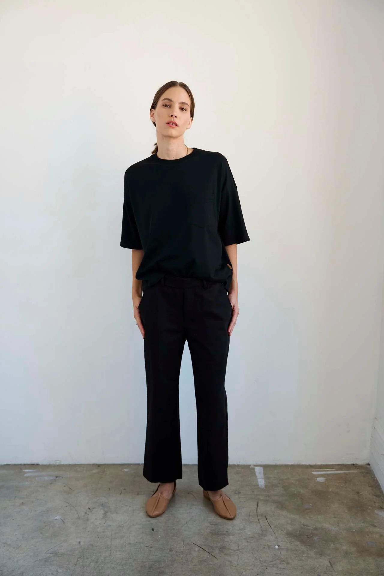 Jamie Haller - The Waist Tape Trouser in Black - Image 7