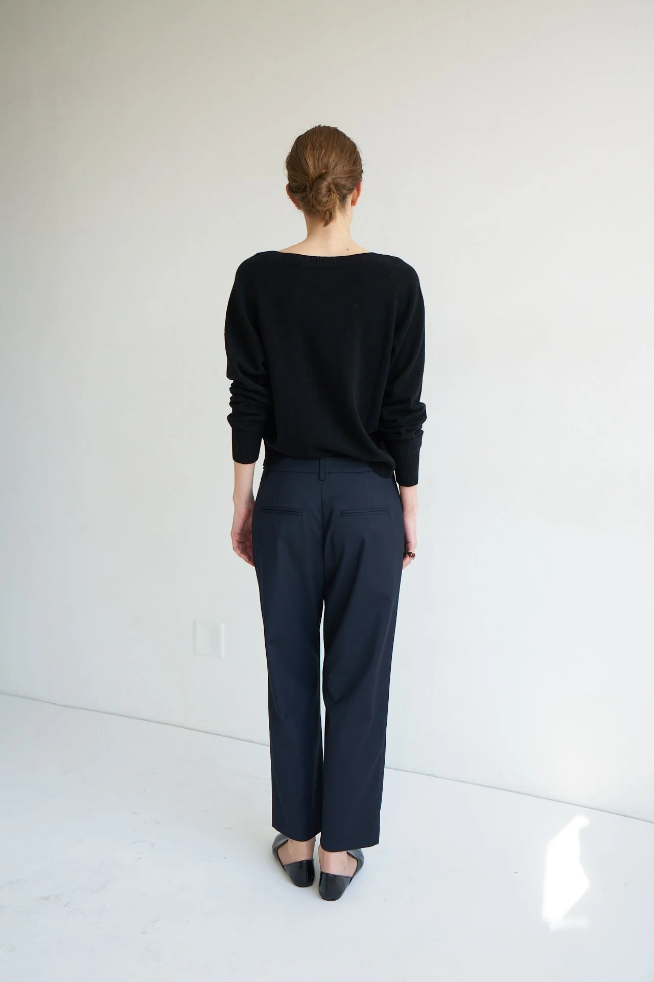Jamie Haller - The Waist Tape Trouser in Dark Navy - Image 18