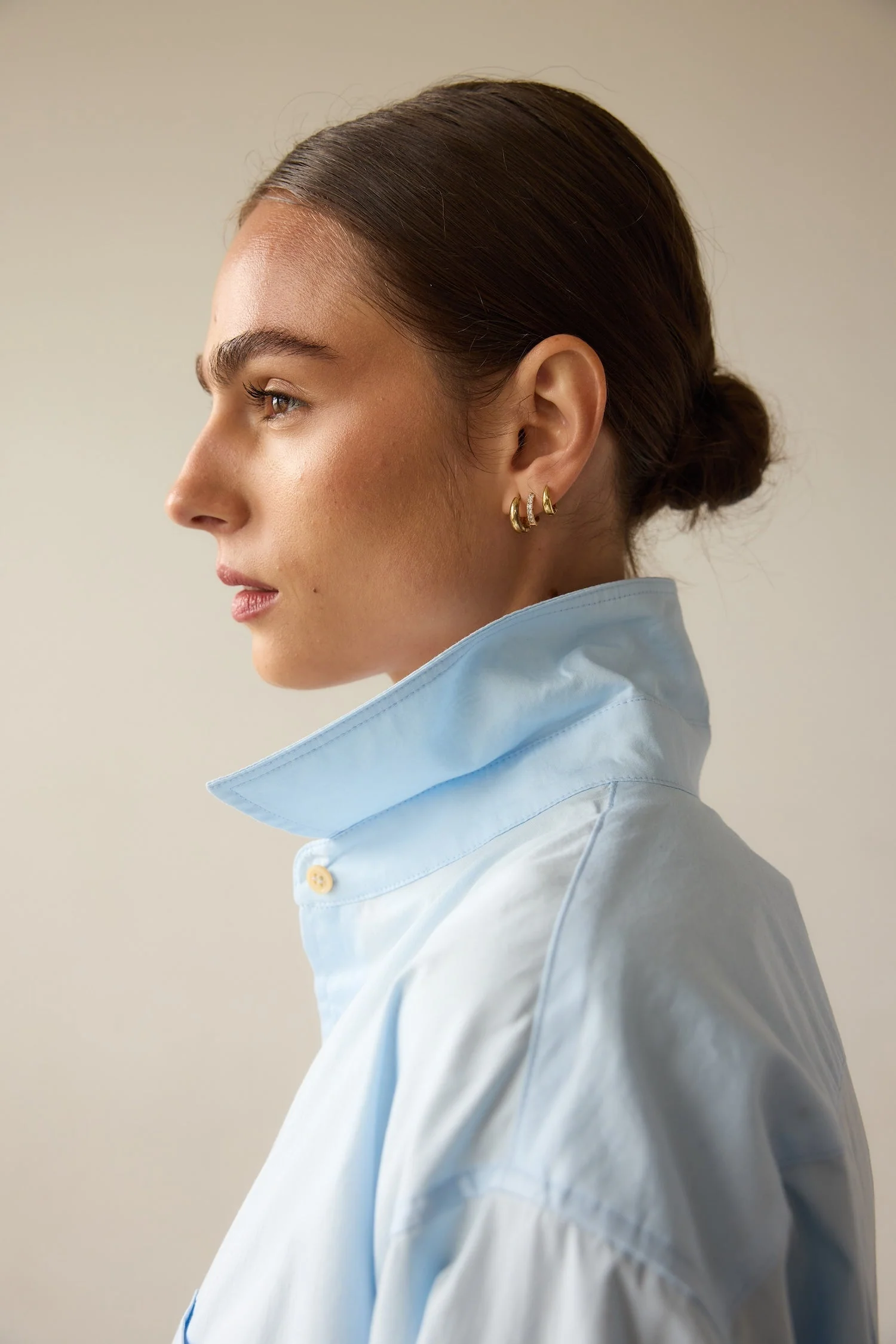 Jamie Haller - The Weekend Shirt in Baby Blue - Image 2