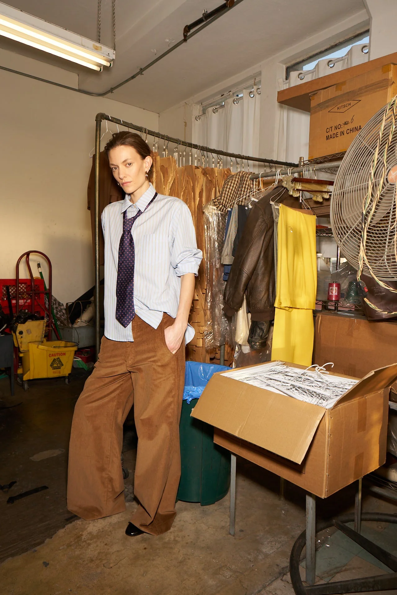Jamie Haller - The Weekend Shirt in Baby Blue Stripe - Image 19