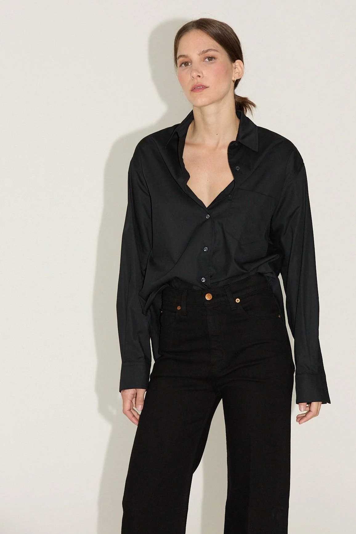 Jamie Haller - The Weekend Shirt in Black - Image 22