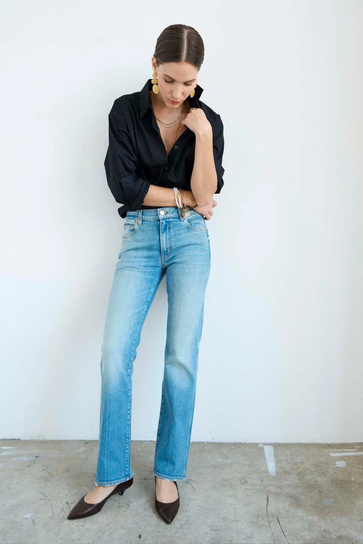 Jamie Haller - The Weekend Shirt in Black - Image 3