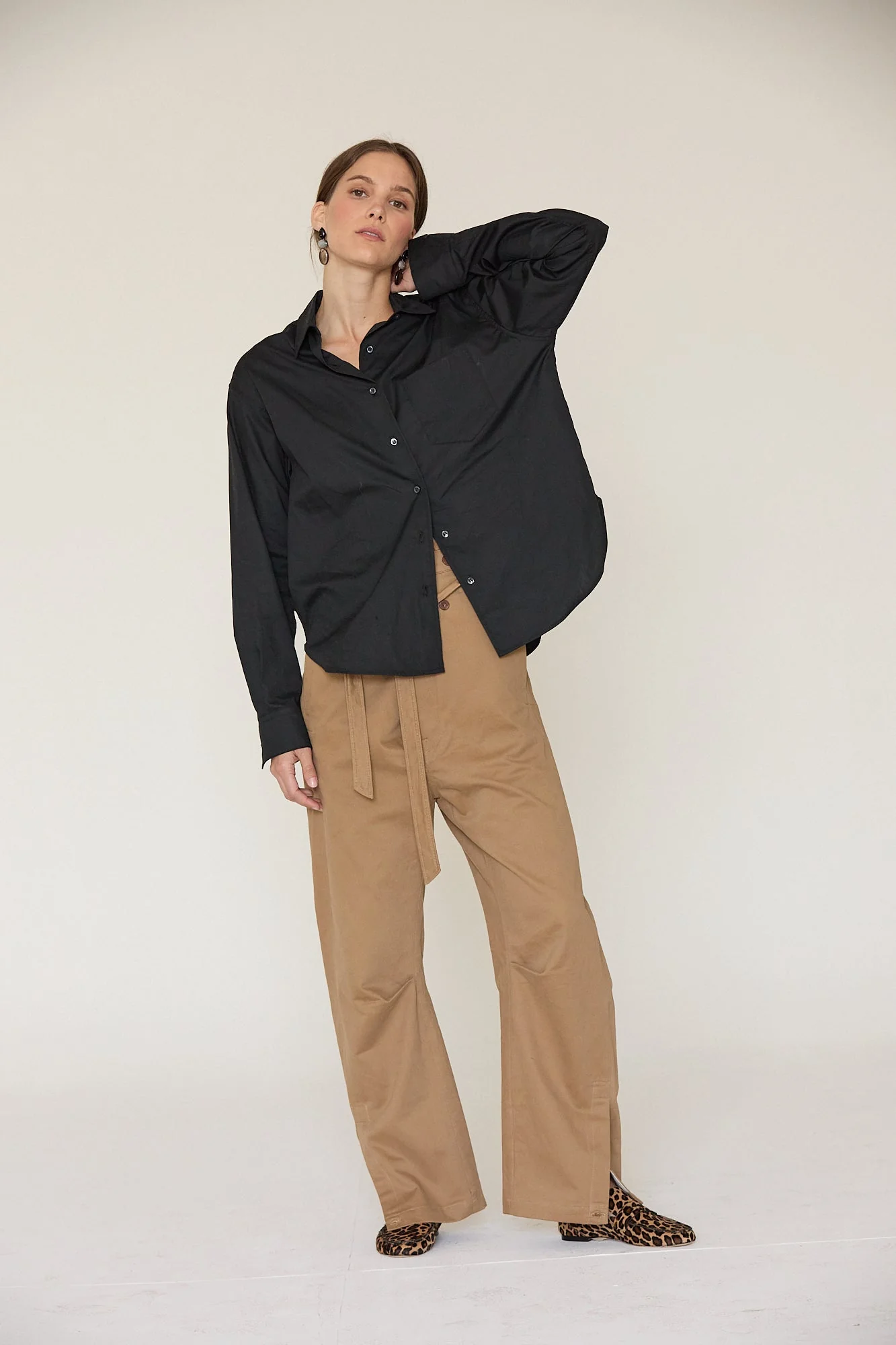 Jamie Haller - The Weekend Shirt in Black - Image 9