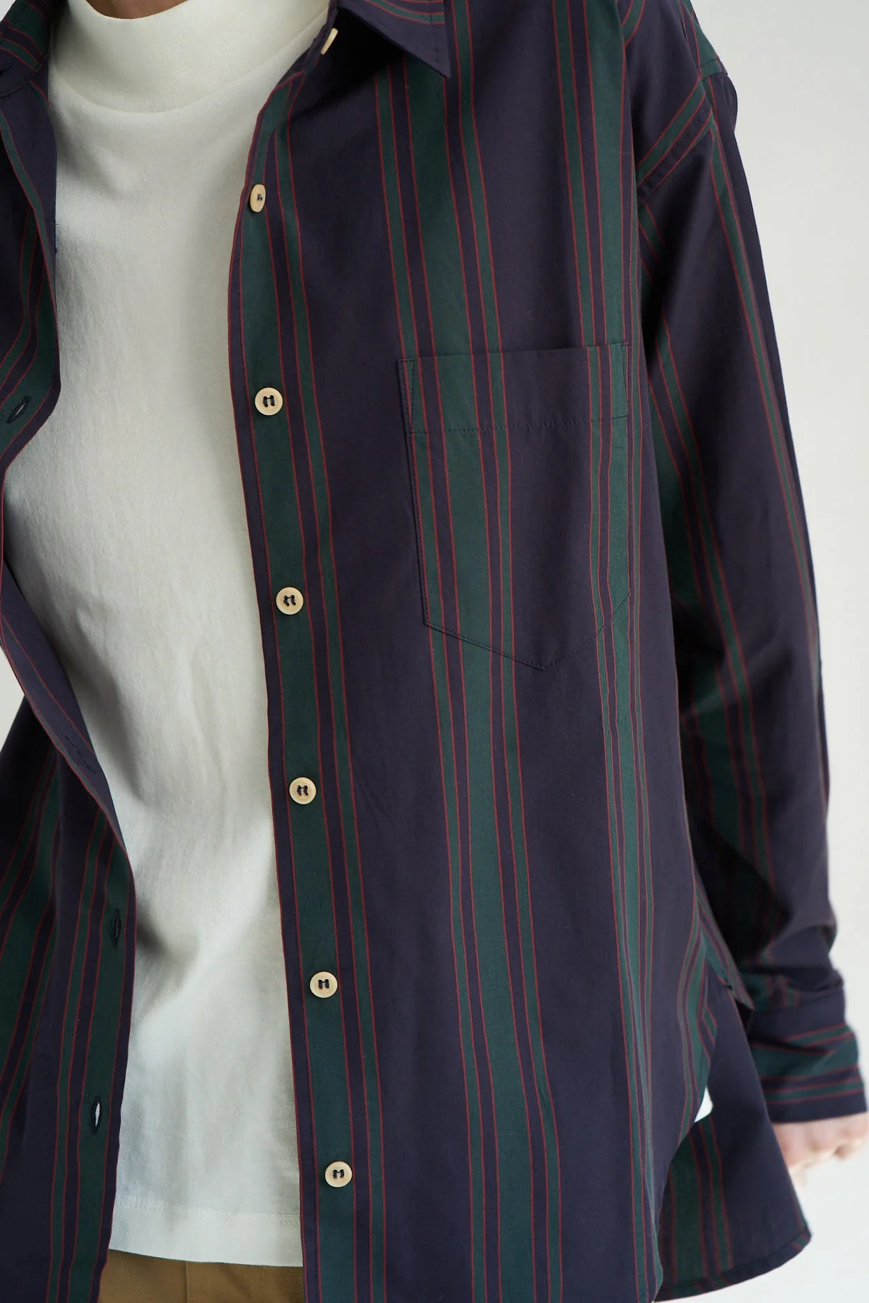 Jamie Haller - The Weekend Shirt in Tartan Stripe - Image 12