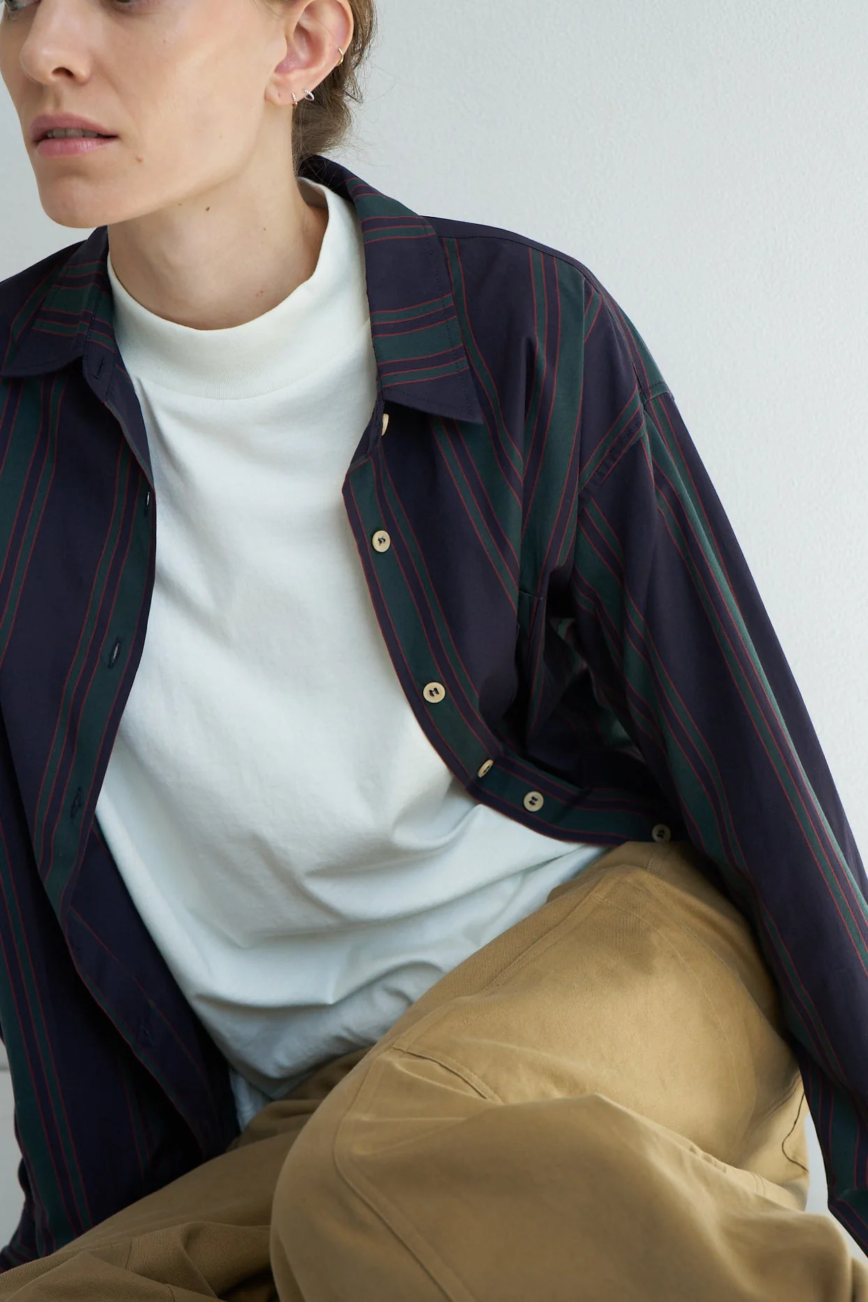 Jamie Haller - The Weekend Shirt in Tartan Stripe - Image 15