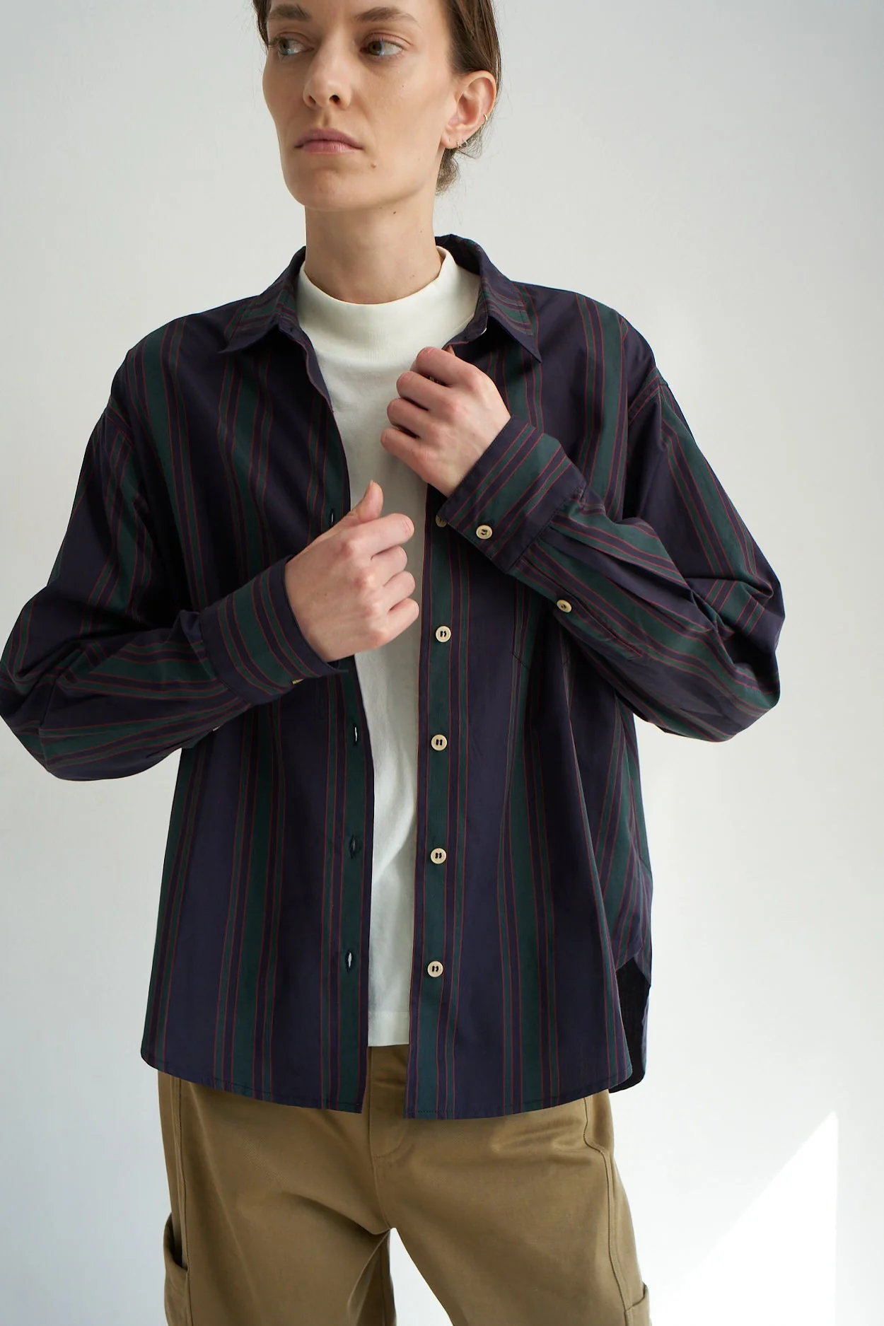 Jamie Haller - The Weekend Shirt in Tartan Stripe - Image 16