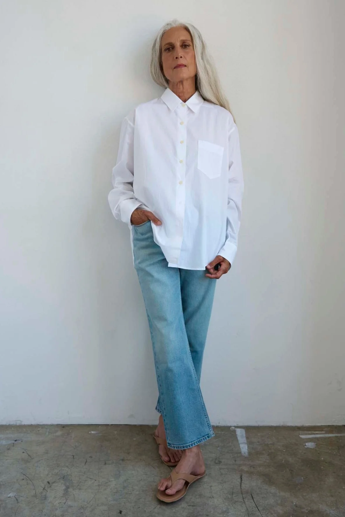 Jamie Haller - The Weekend Shirt in White - Image 12