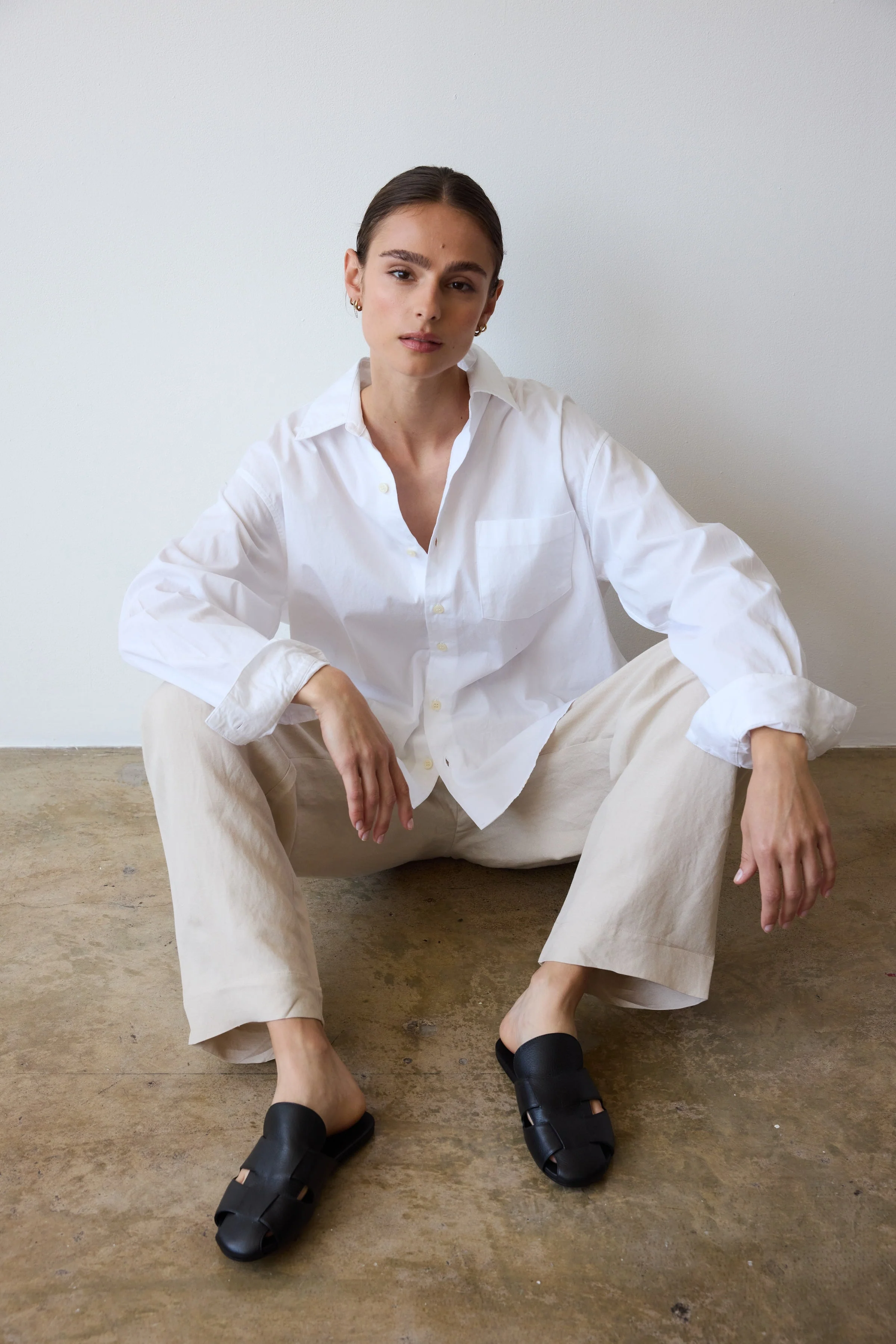Jamie Haller - The Weekend Shirt in White - Image 15