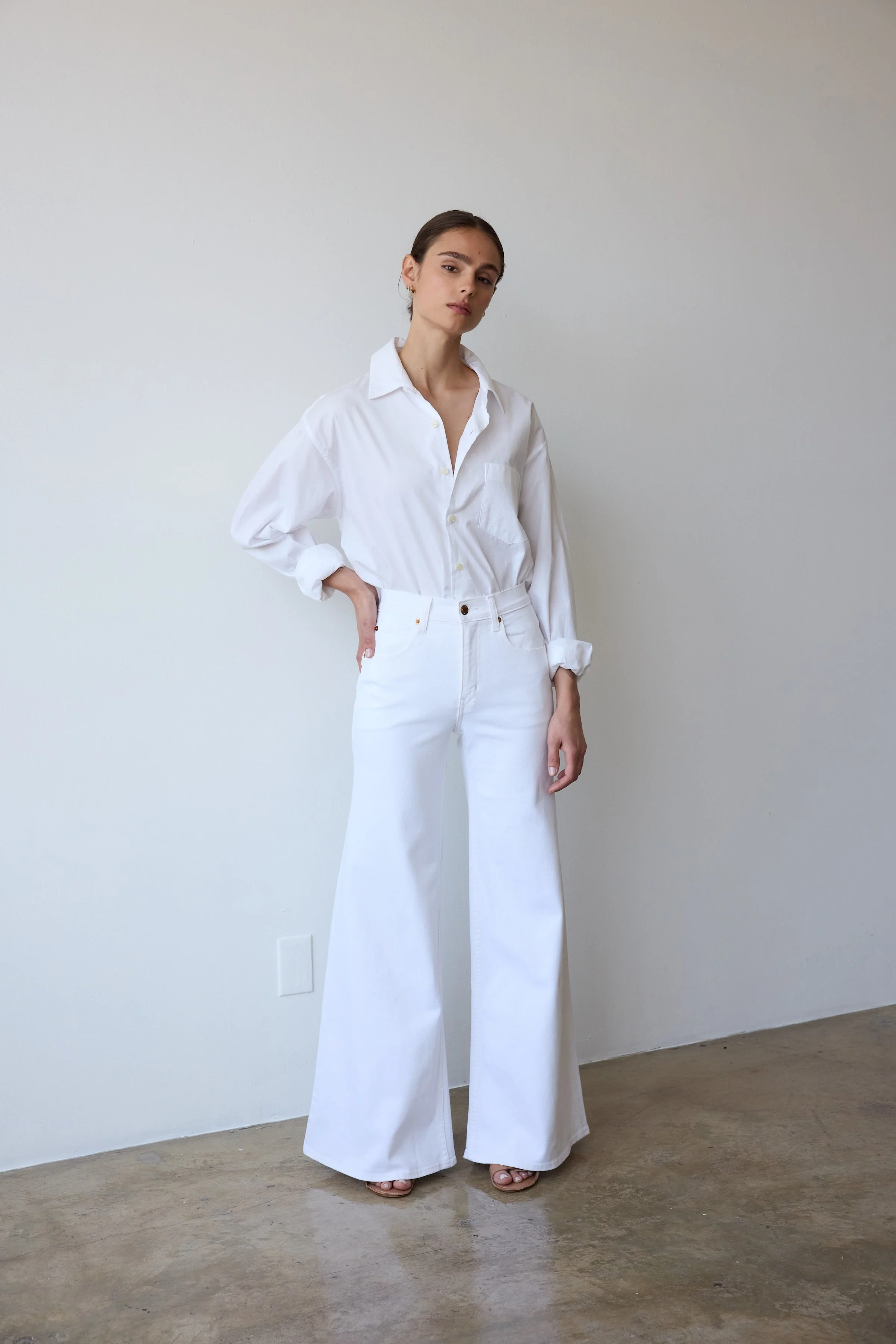 Jamie Haller - The Weekend Shirt in White - Image 22