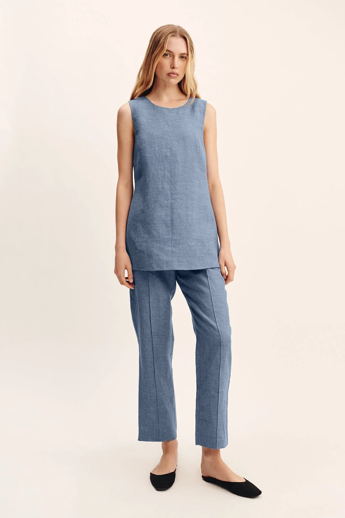 Posse - THEA TUNIC - STEEL BLUE - Image 3