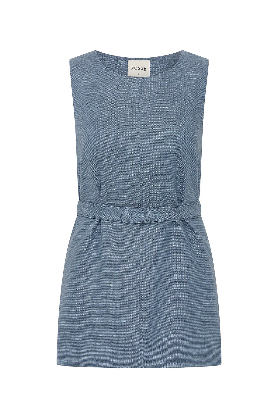 Posse - THEA TUNIC - STEEL BLUE - Image 6