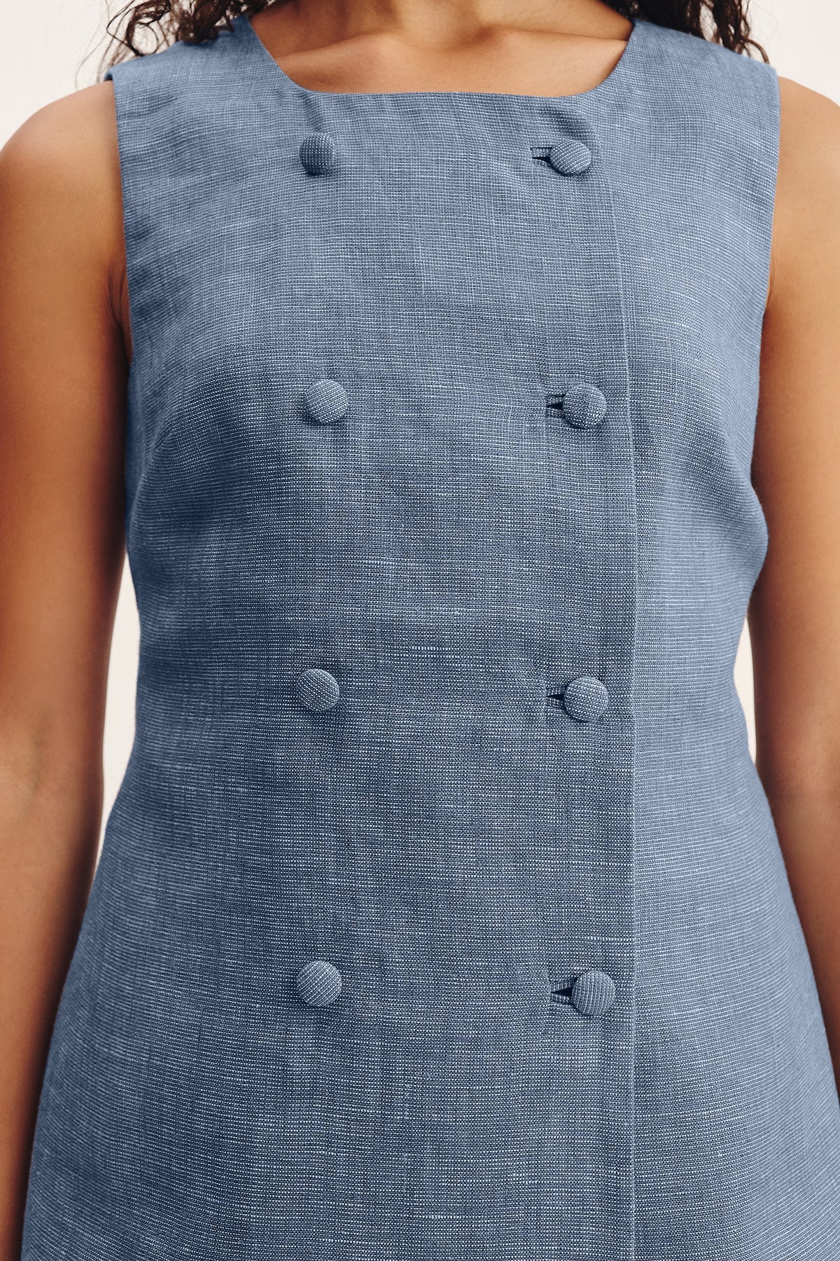 Posse - THEA VEST - STEEL BLUE - Image 2