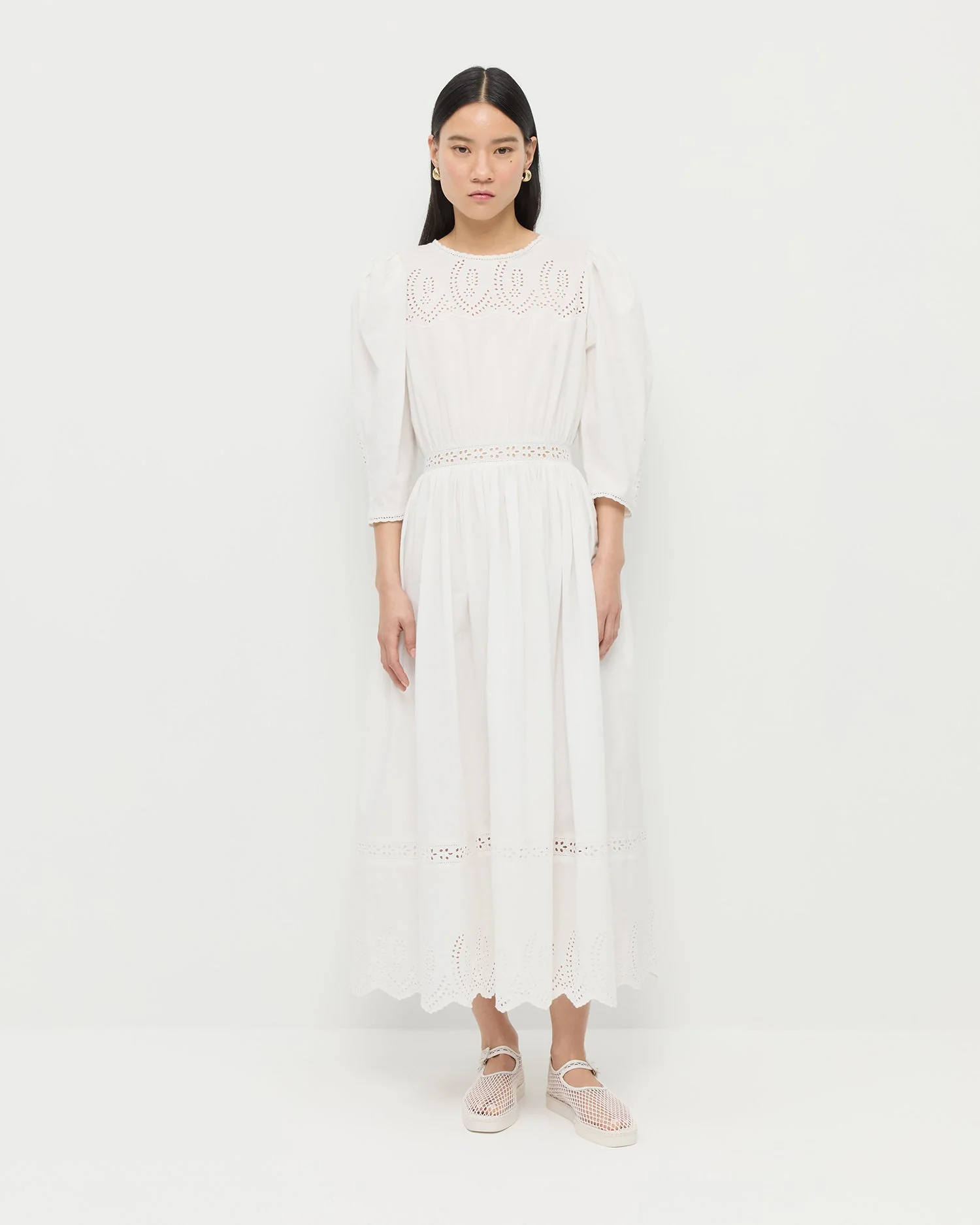 Loeffler Randall - Thelma Eyelet Dress