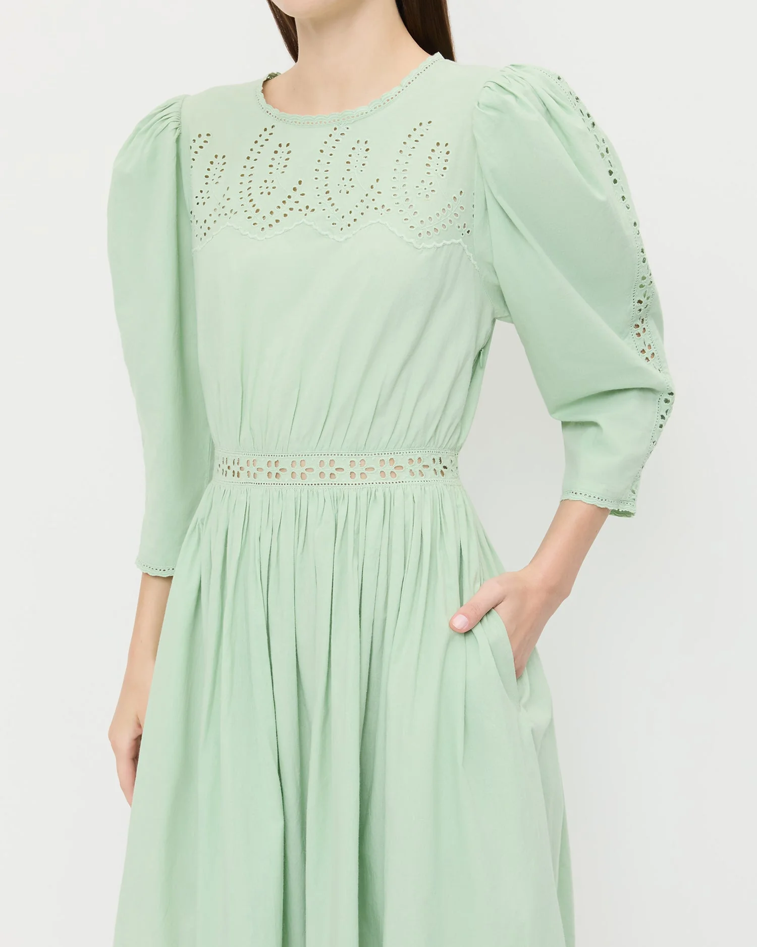 Loeffler Randall - Thelma Eyelet Dress - Image 4