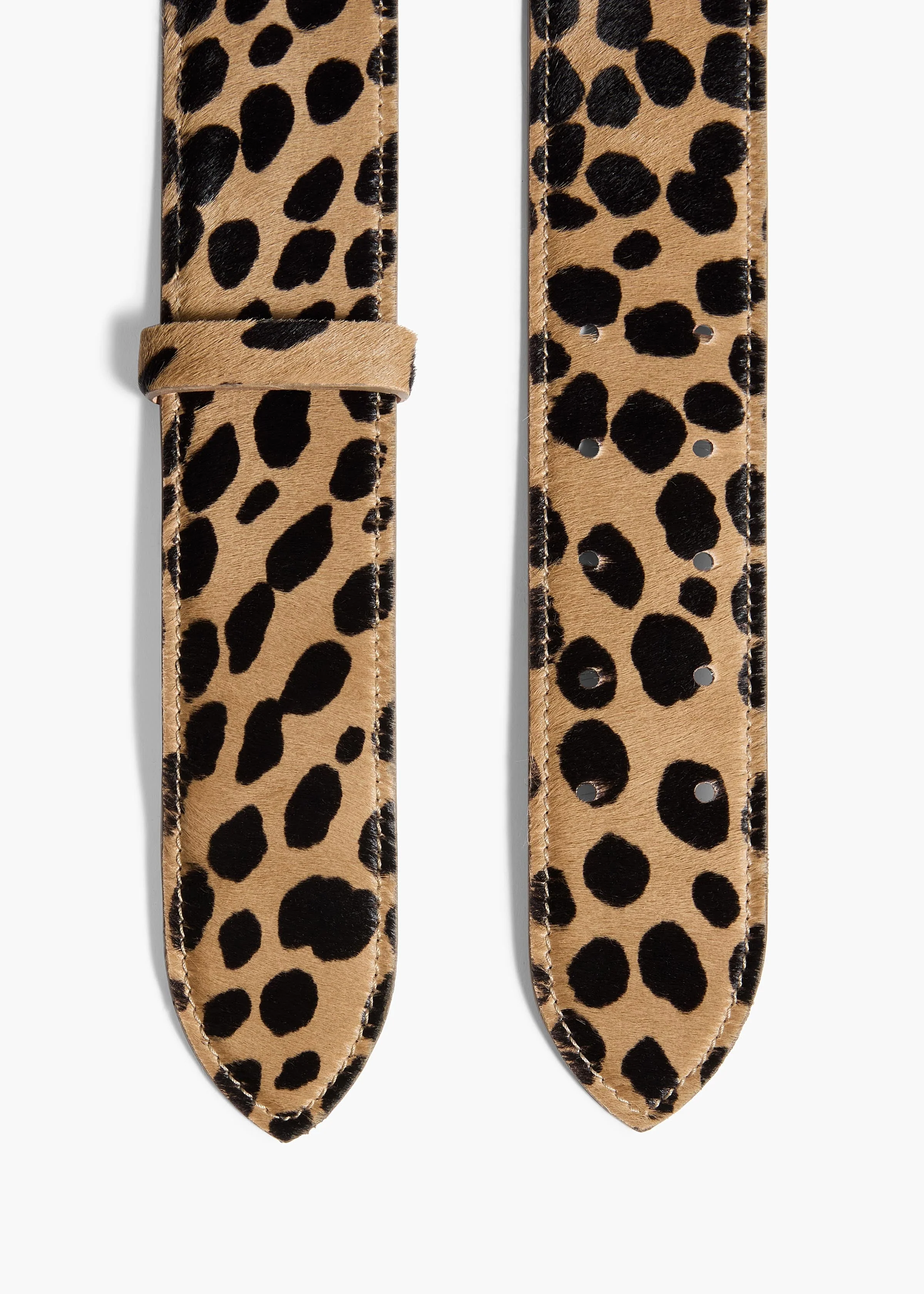 Khaite - Theo Waist Belt in Hyena Print Haircalf - Image 5