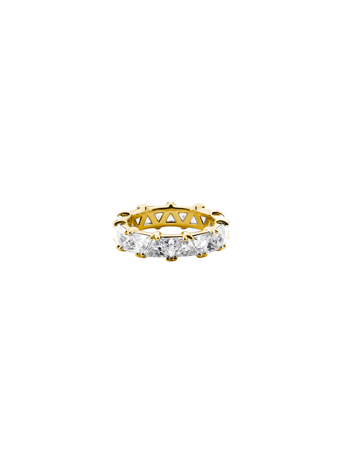 Dorsey - THEODORA DOUBLE TRILLION RING, GOLD