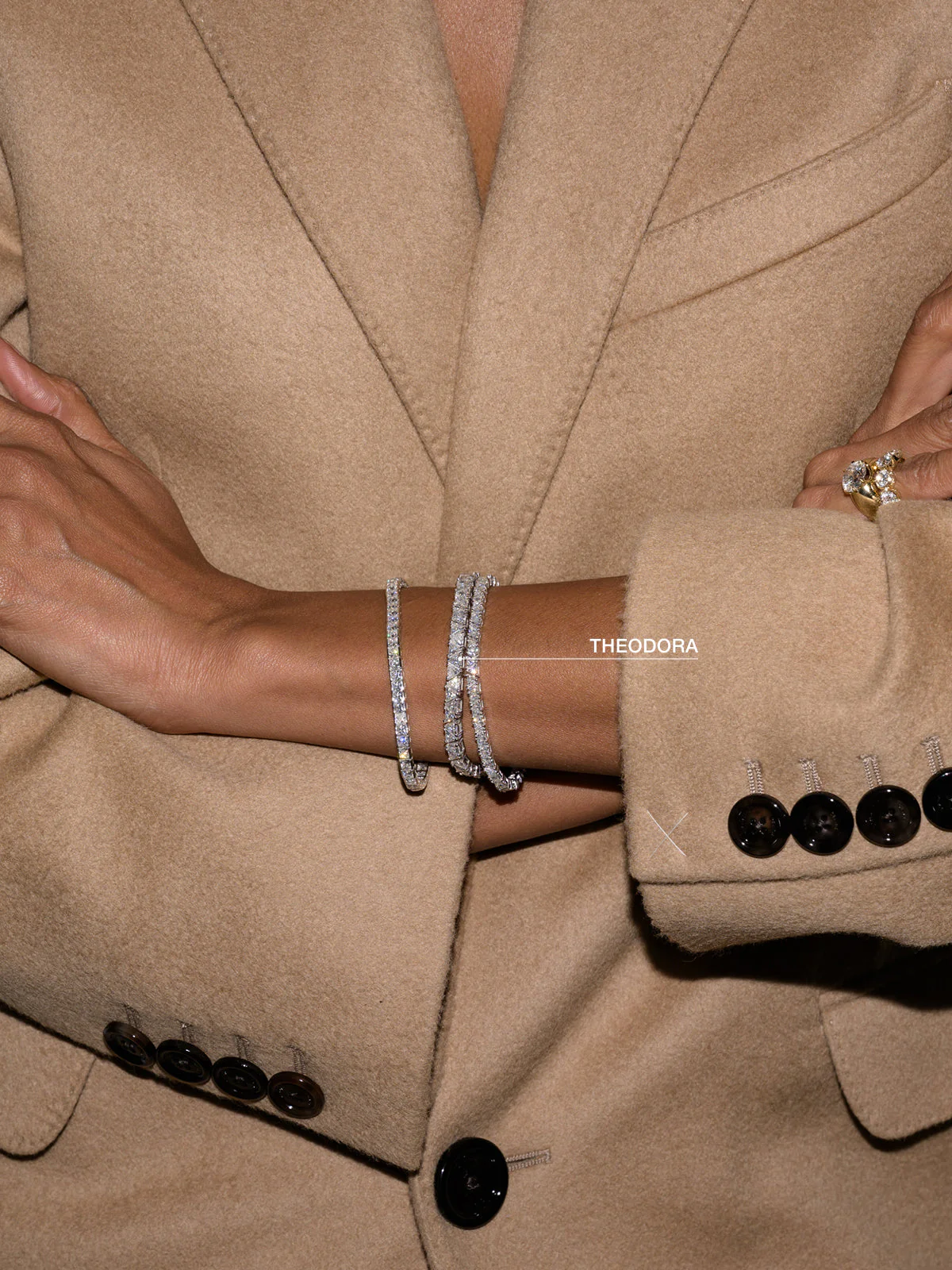 Dorsey - THEODORA RIVIÈRE BRACELET IN MOISSANITE - Image 4