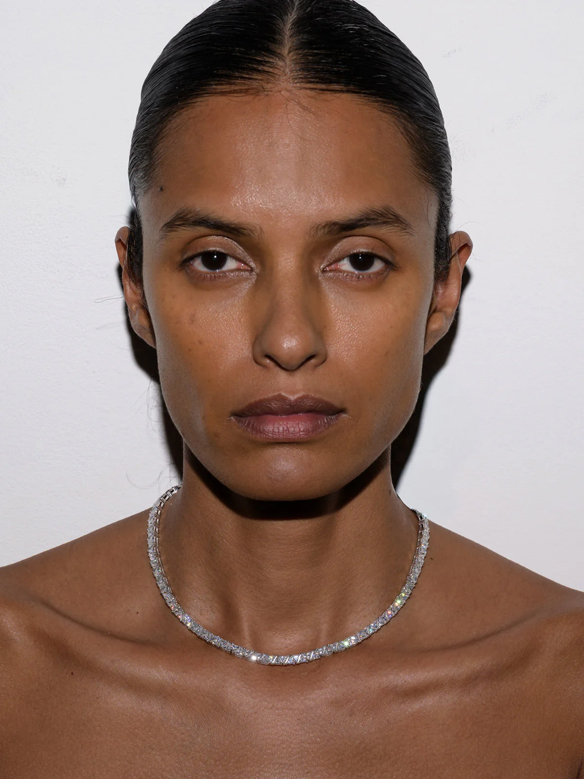 Dorsey - THEODORA RIVIÈRE NECKLACE IN MOISSANITE - Image 3