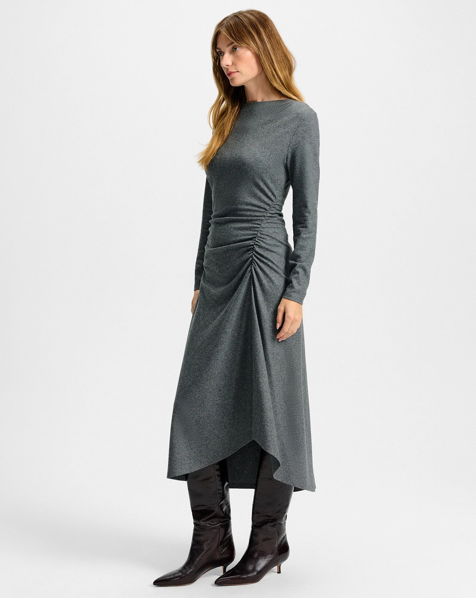 Veronica Beard - Theodora Wool Midi Dress