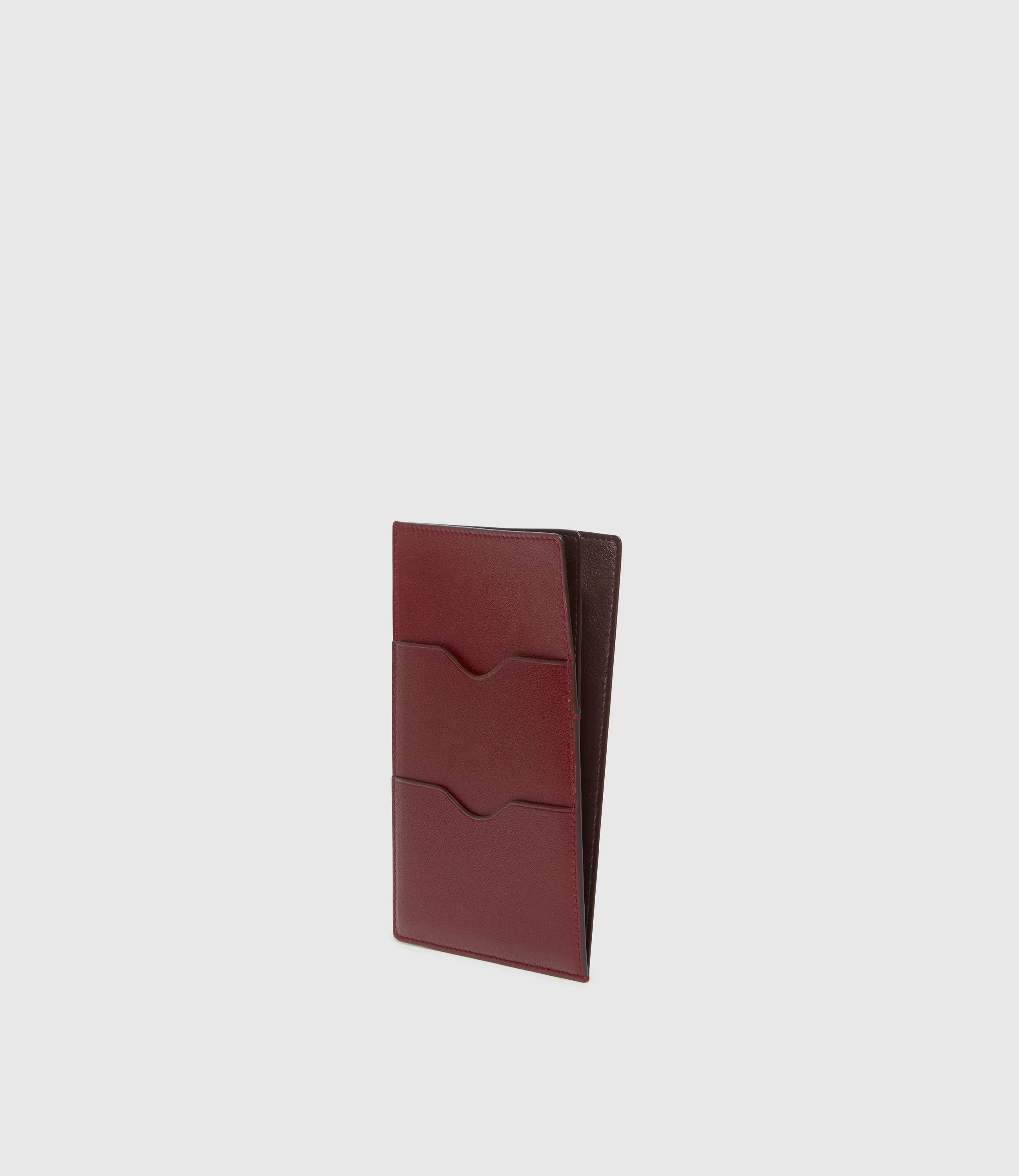 Metier - Thin Travel Wallet Buffalo Dark Cherry - Image 2