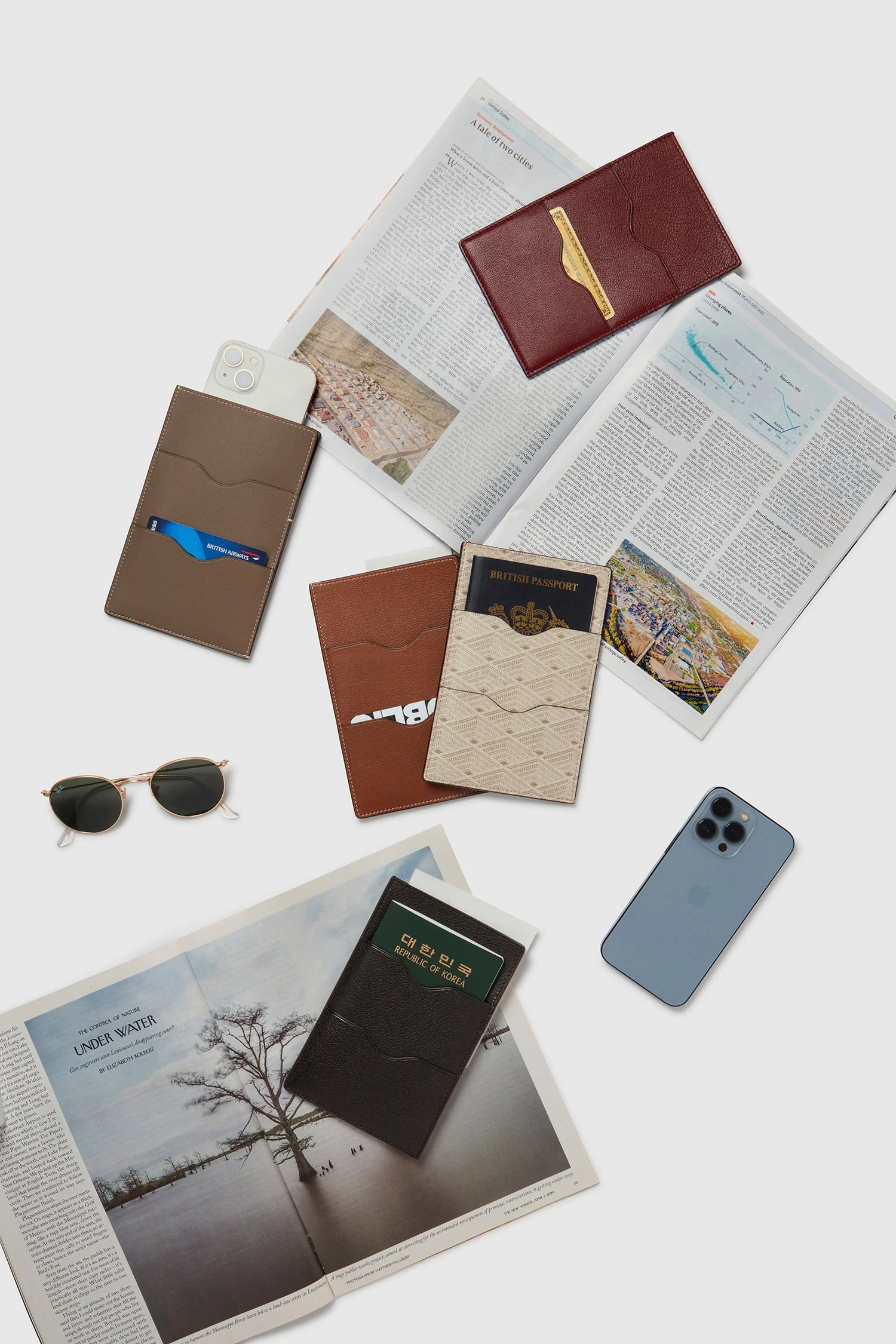 Metier - Thin Travel Wallet Signature Canvas Light - Image 4