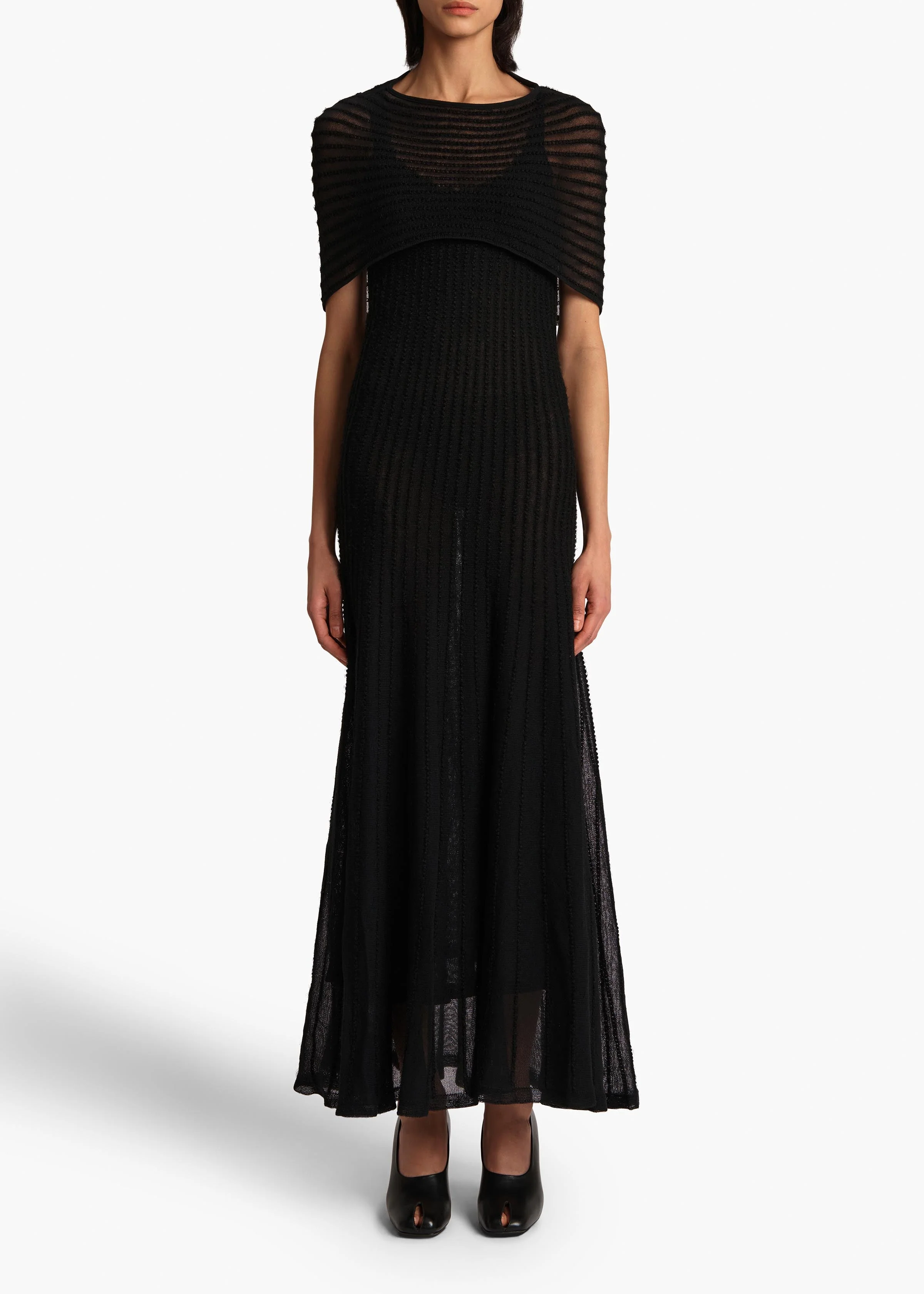 Khaite - Thora Dress in Black - Image 4