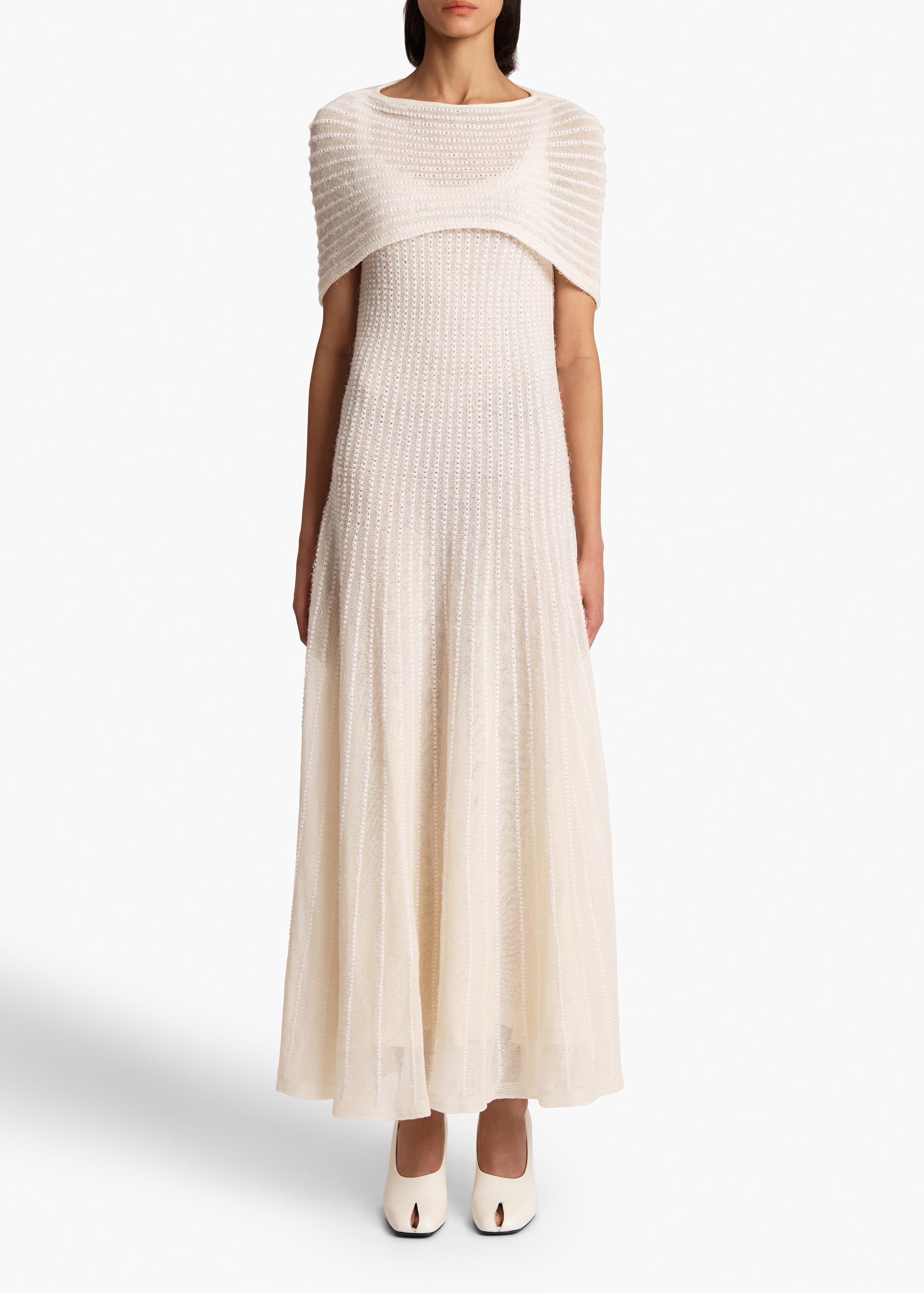 Khaite - Thora Dress in Glaze - Image 4