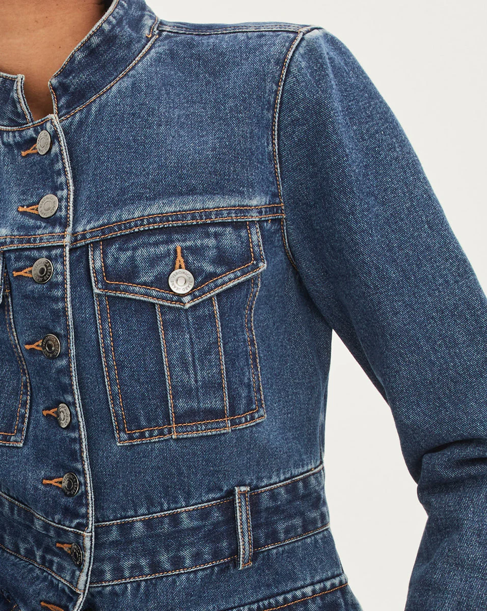 Veronica Beard - Tika Denim Jacket - Image 3