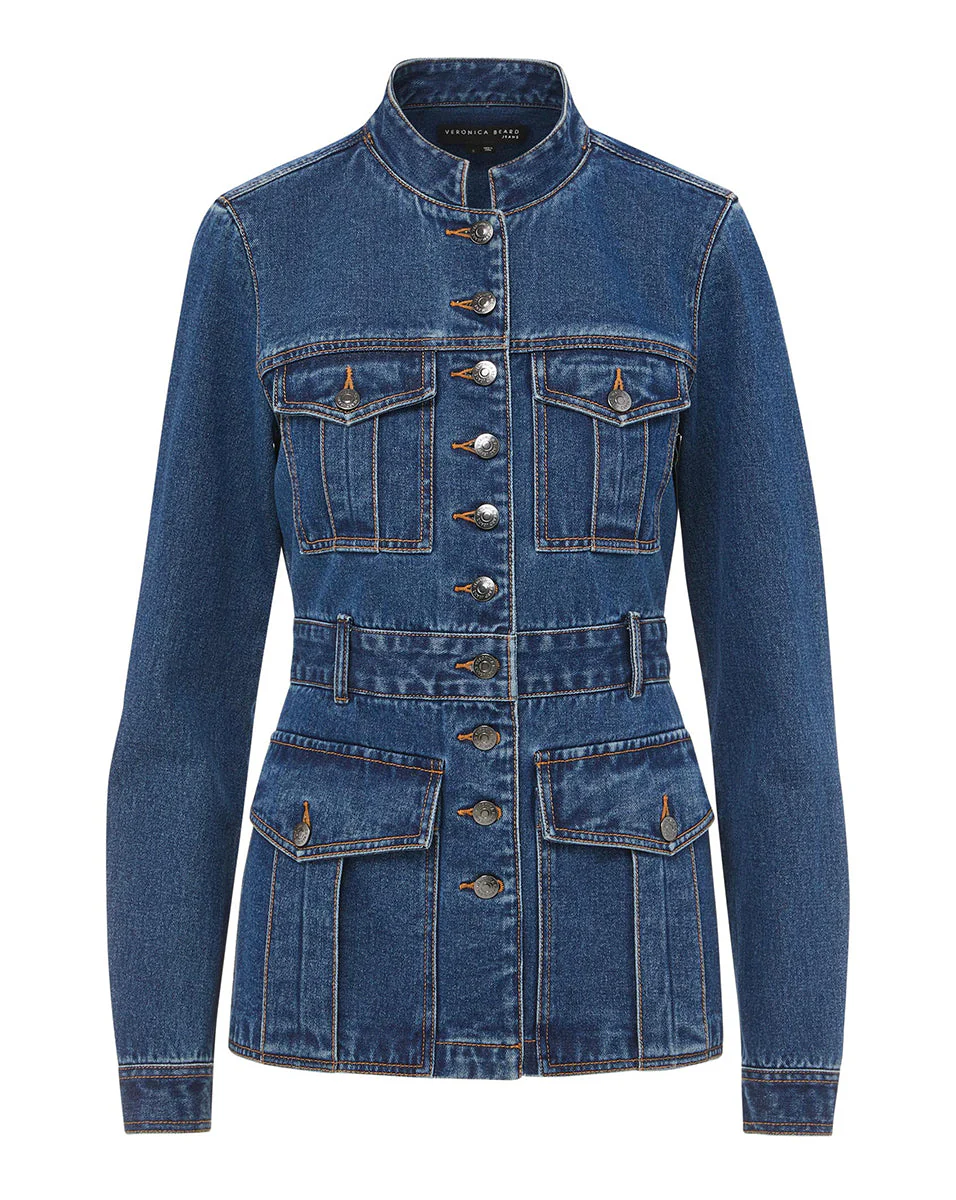 Veronica Beard - Tika Denim Jacket - Image 6