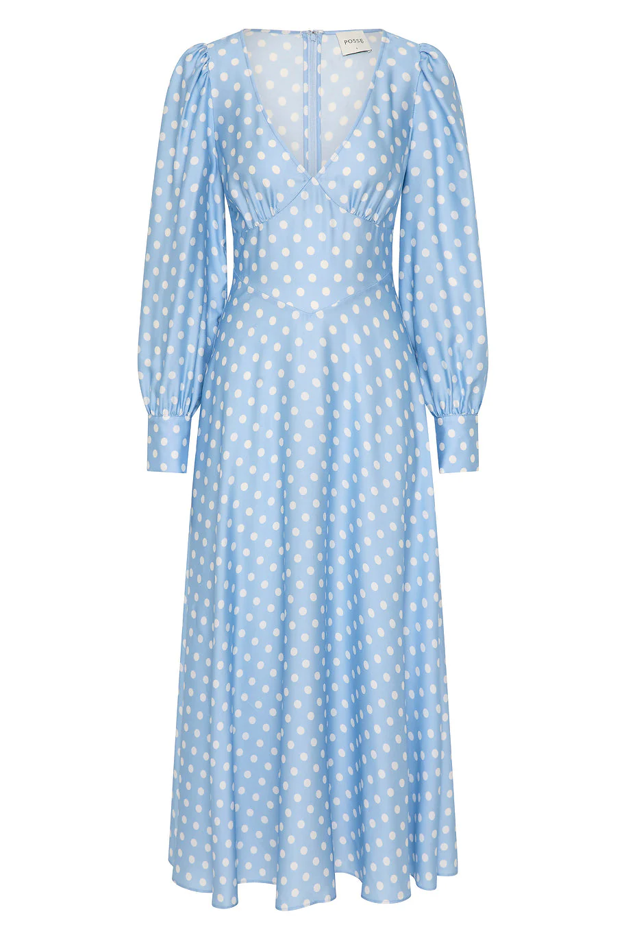Posse - TILLIE DRESS - BLUE POLKA DOT - Image 4