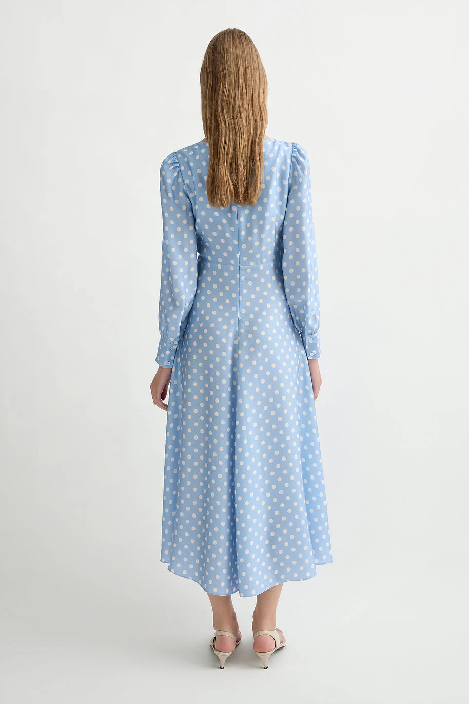 Posse - TILLIE DRESS - BLUE POLKA DOT - Image 9