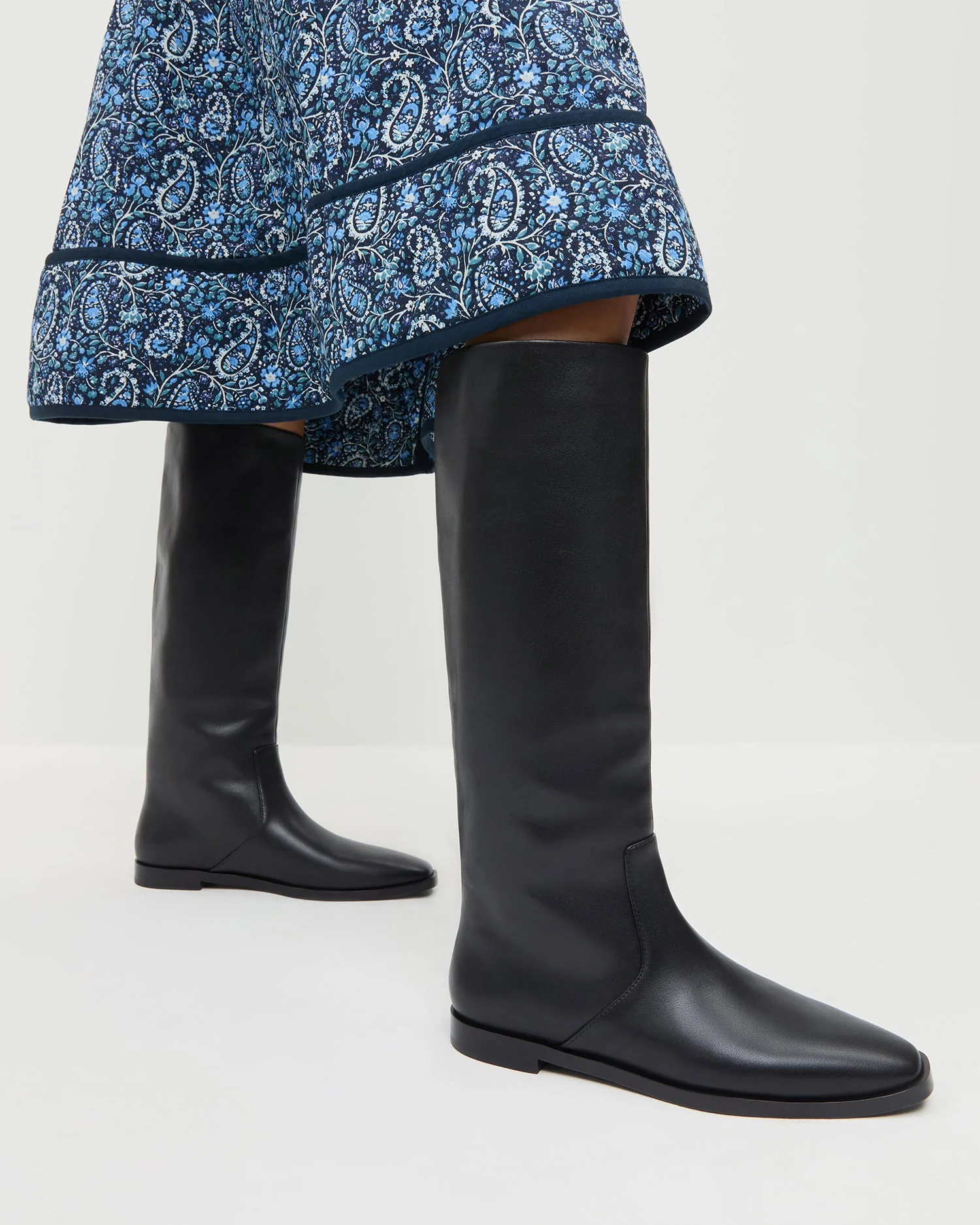 Loeffler Randall - Tilly Black Leather Tall Boot - Image 2