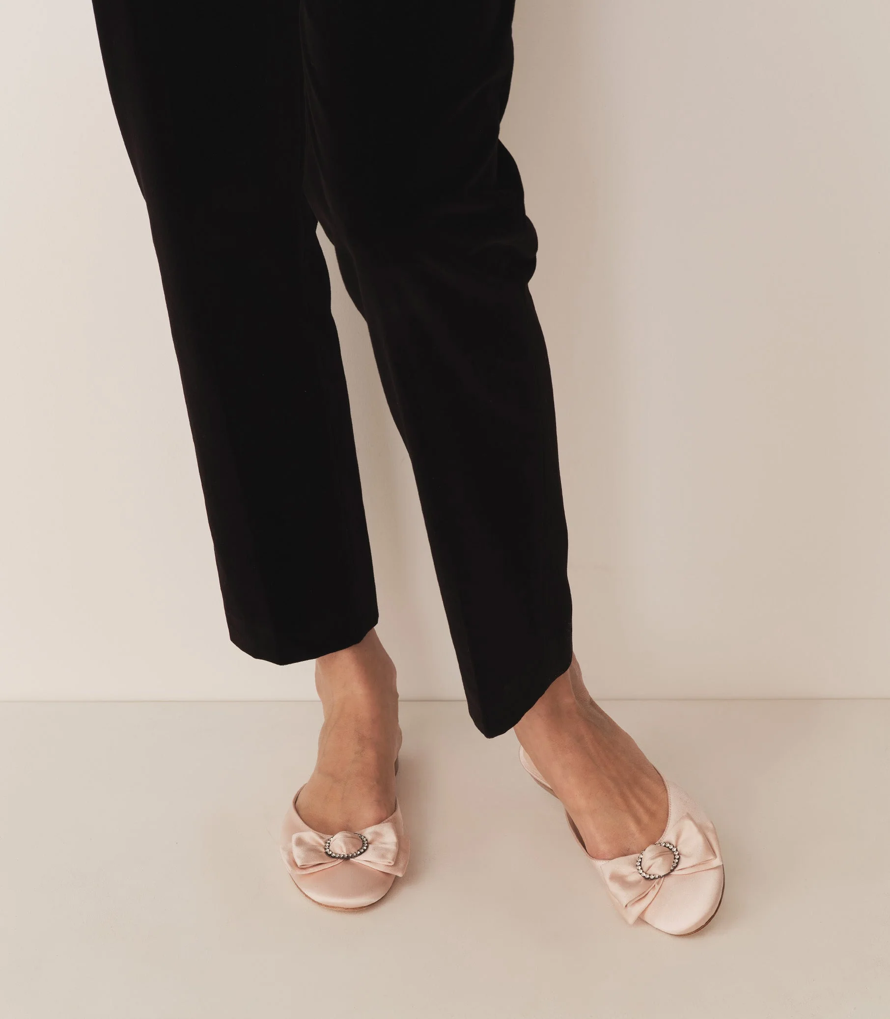 DÔEN - TILLY MULE -- PECHE SATIN - Image 2