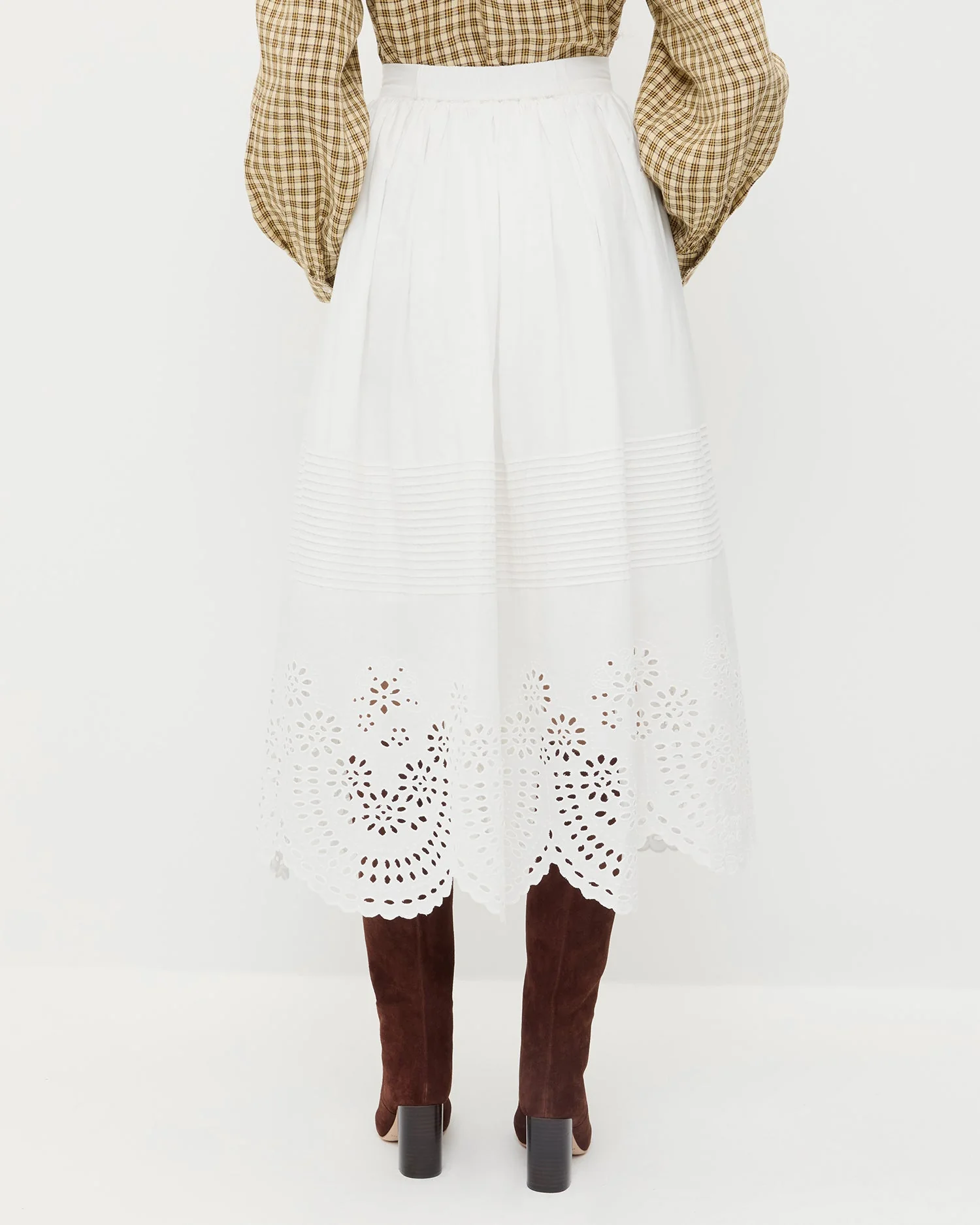 Loeffler Randall - Tinsley Broderie Skirt - Image 3