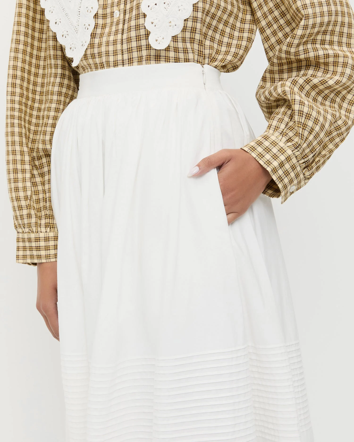 Loeffler Randall - Tinsley Broderie Skirt - Image 4
