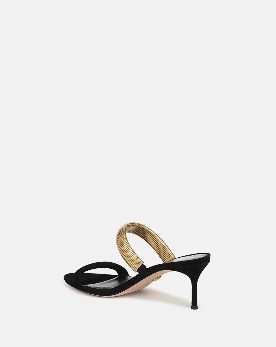 Veronica Beard - Tobin Gold Band Sandal - Image 4